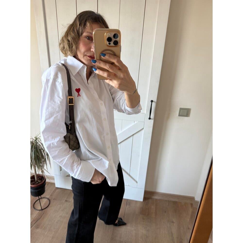 PARİ BEYAZ POPLİN GÖMLEK