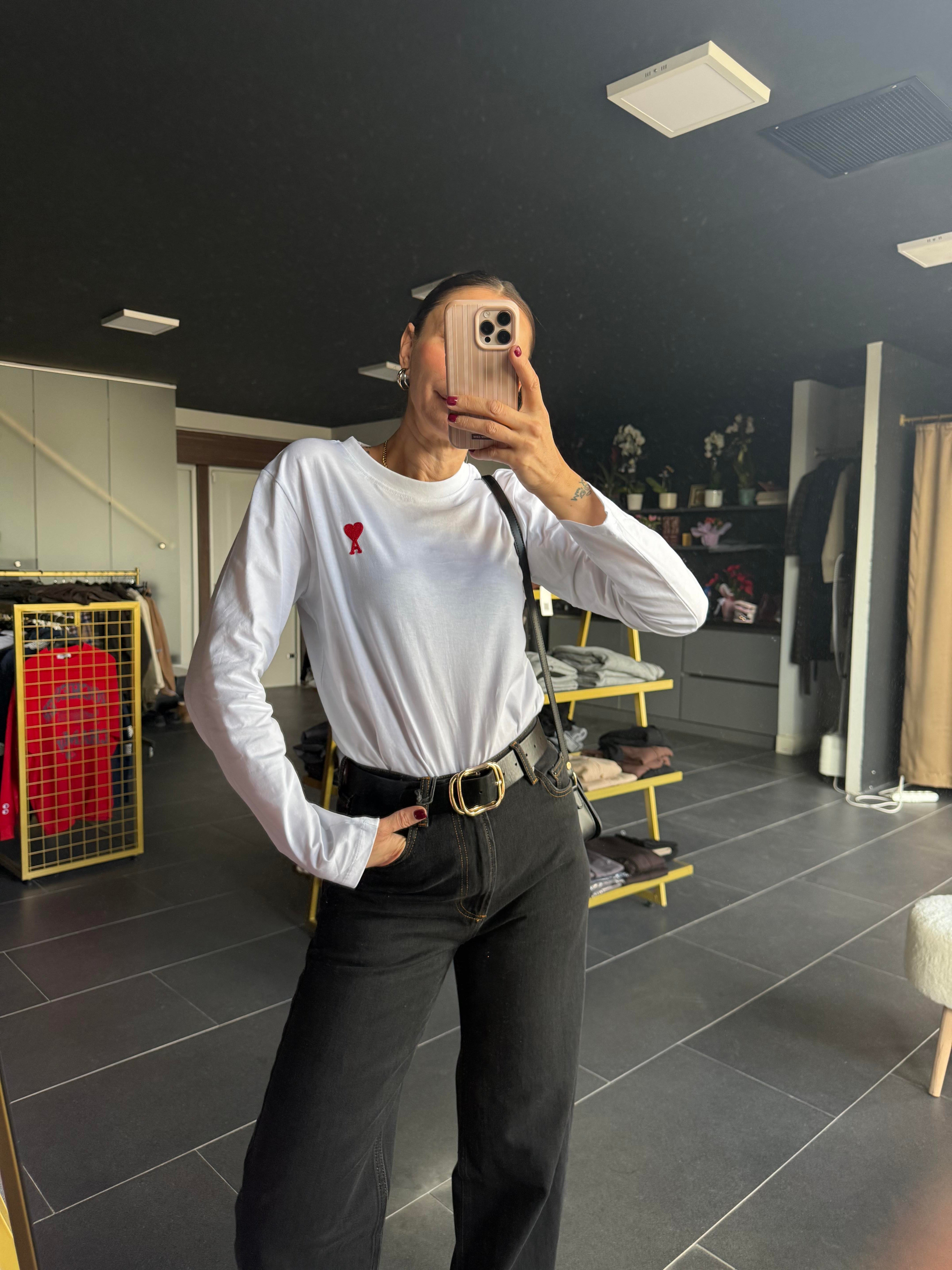 Paris Love Beyaz Basic