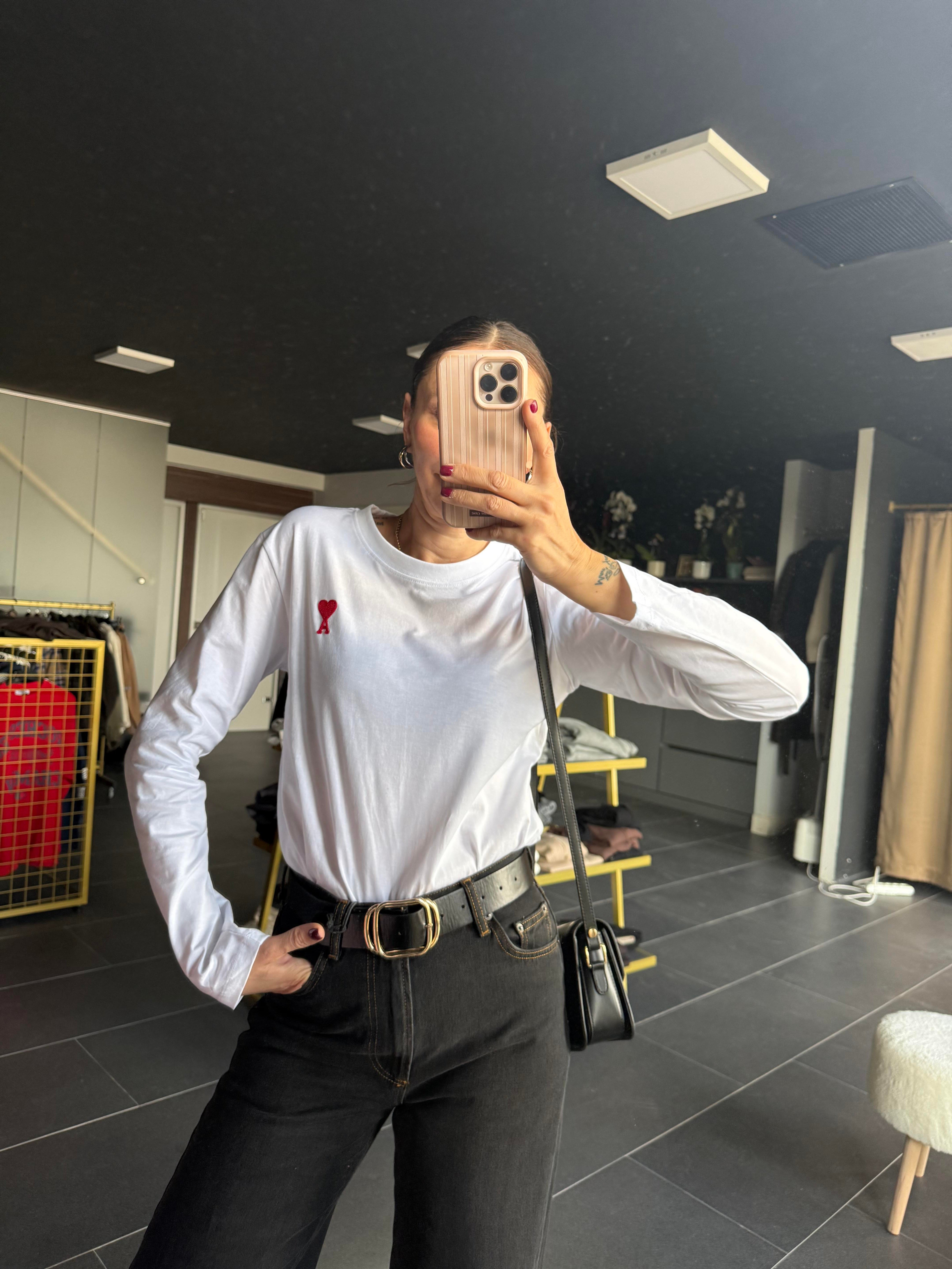 Paris Love Beyaz Basic