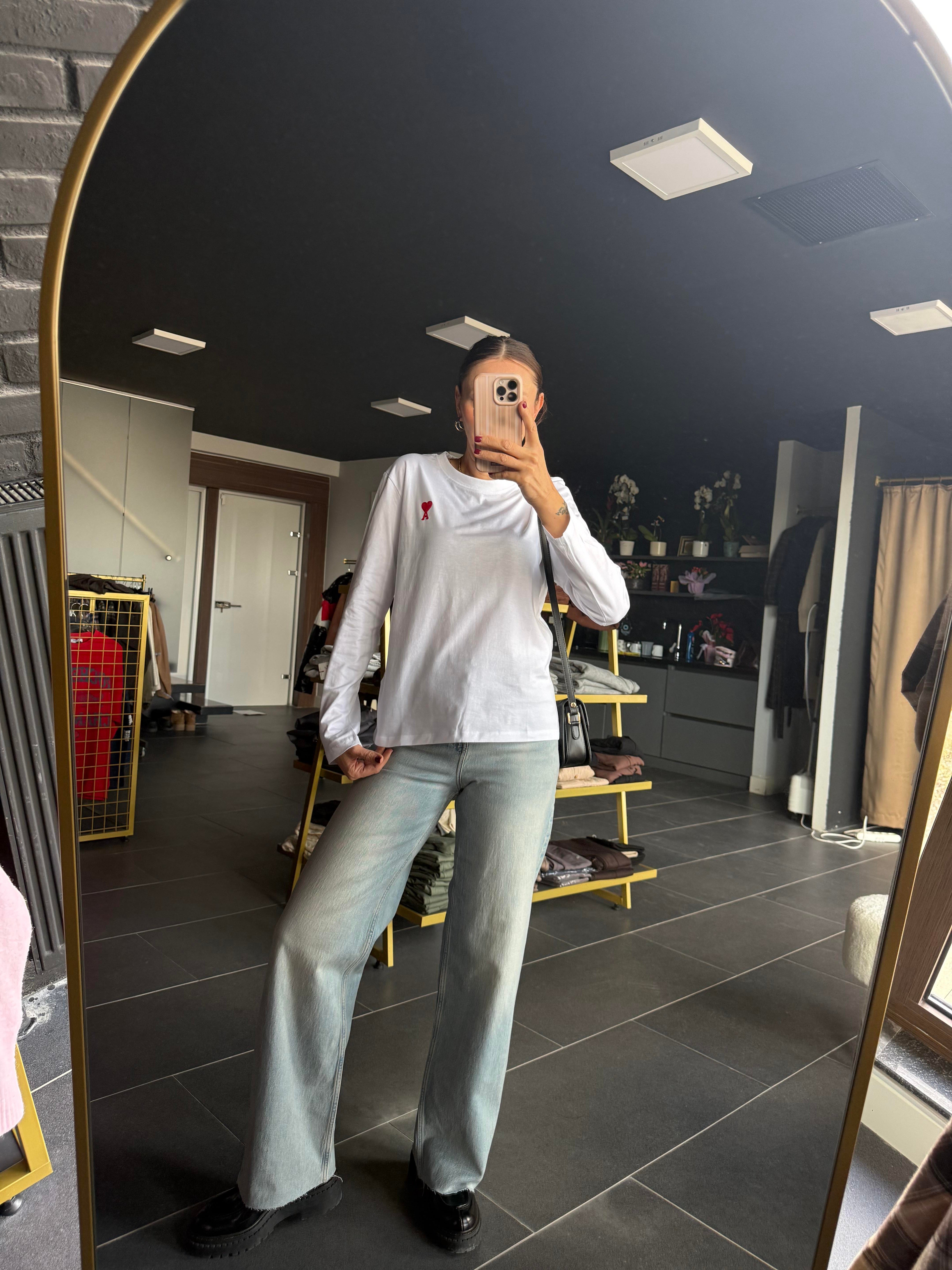 Paris Love Beyaz Basic