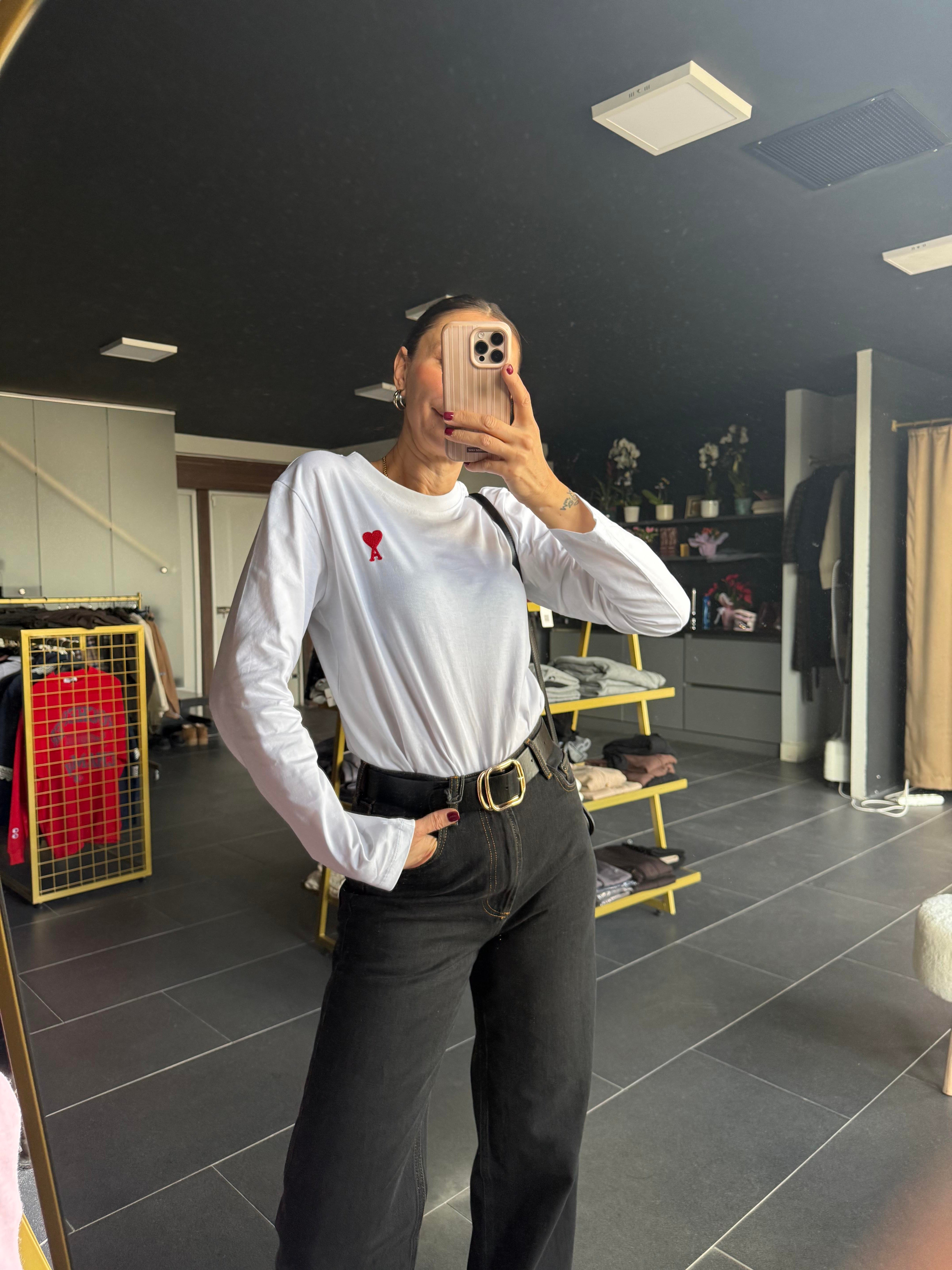 Paris Love Beyaz Basic