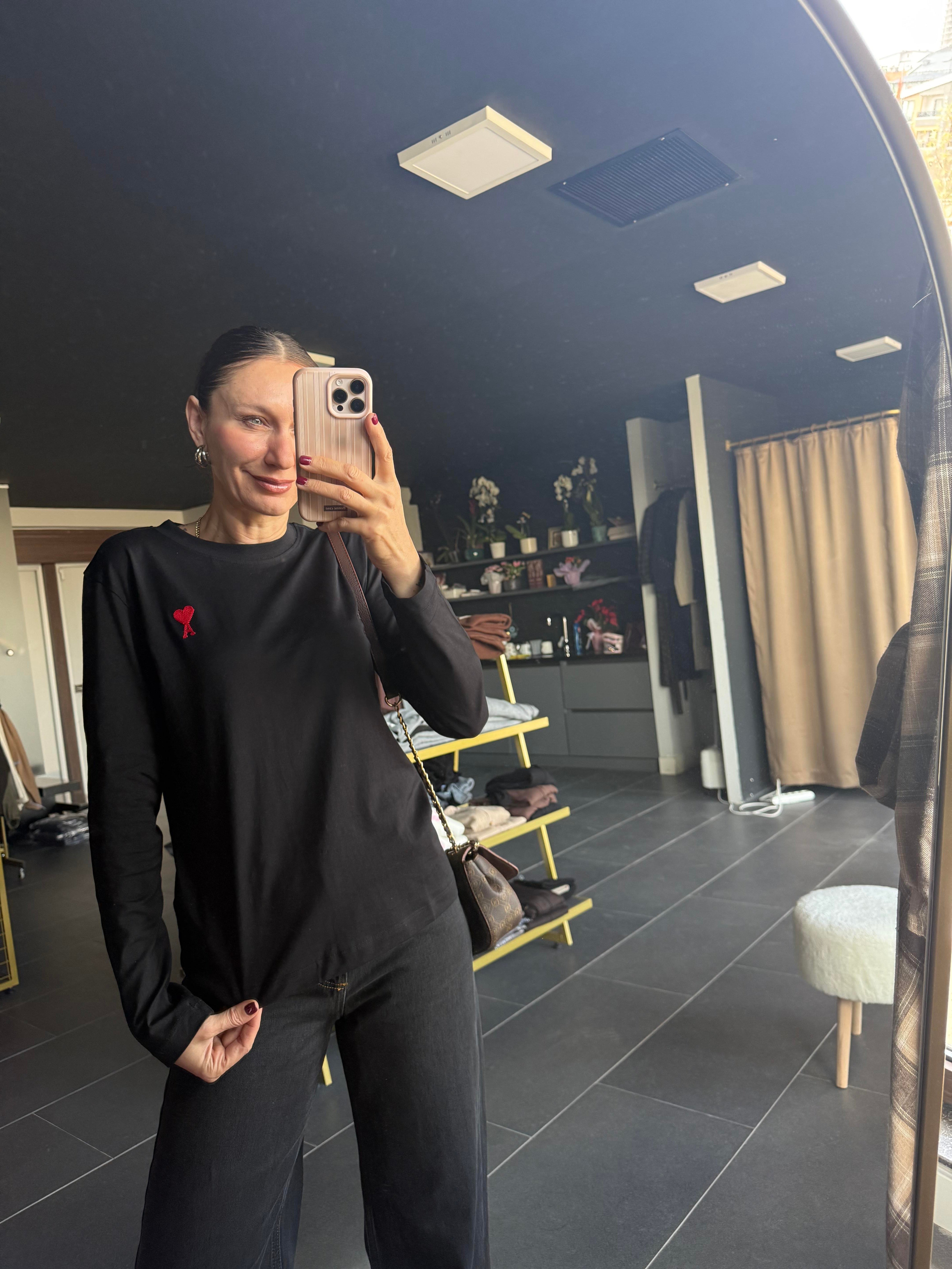 Paris Love Siyah Basic