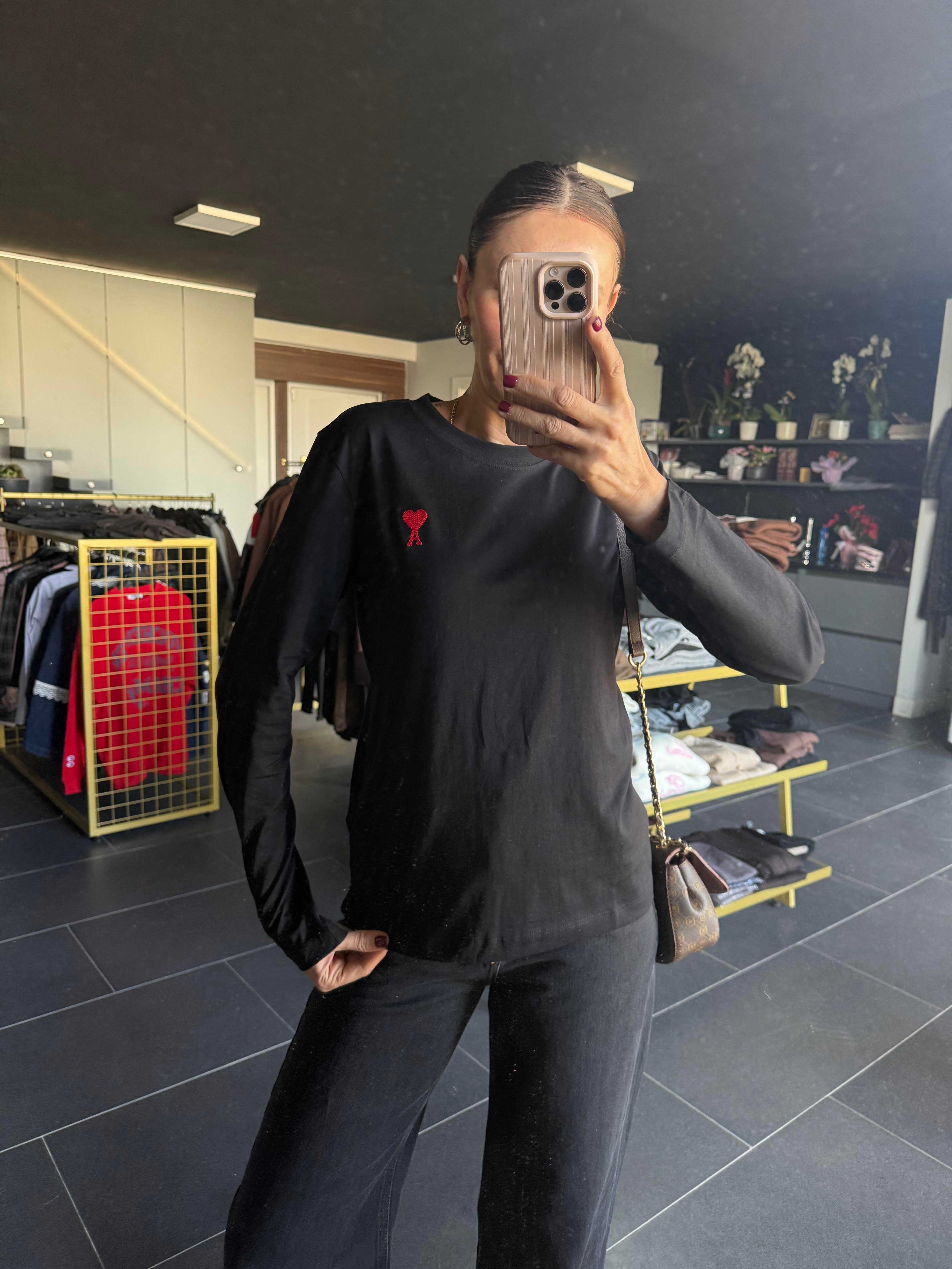 Paris Love Siyah Basic