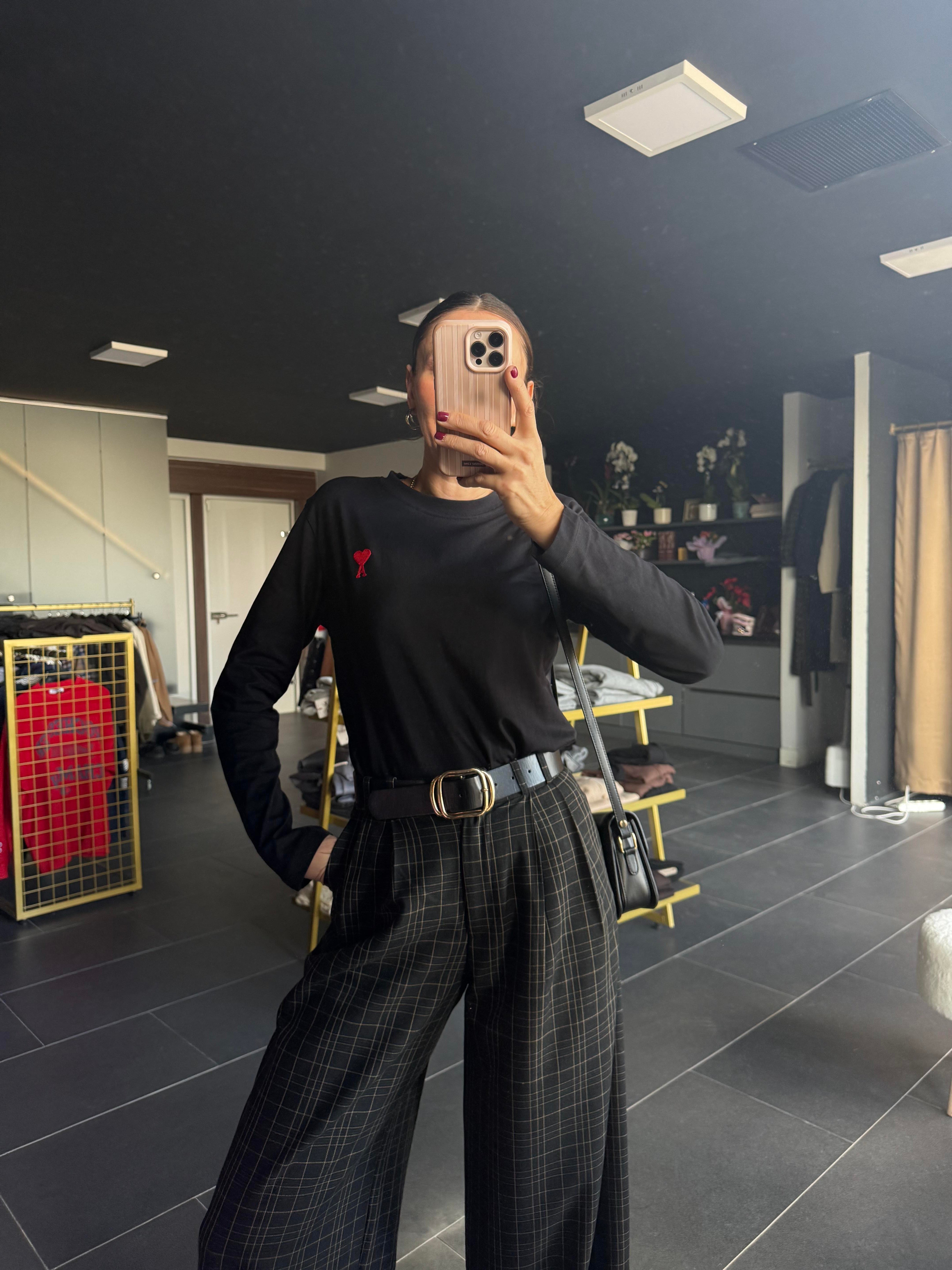 Paris Love Siyah Basic