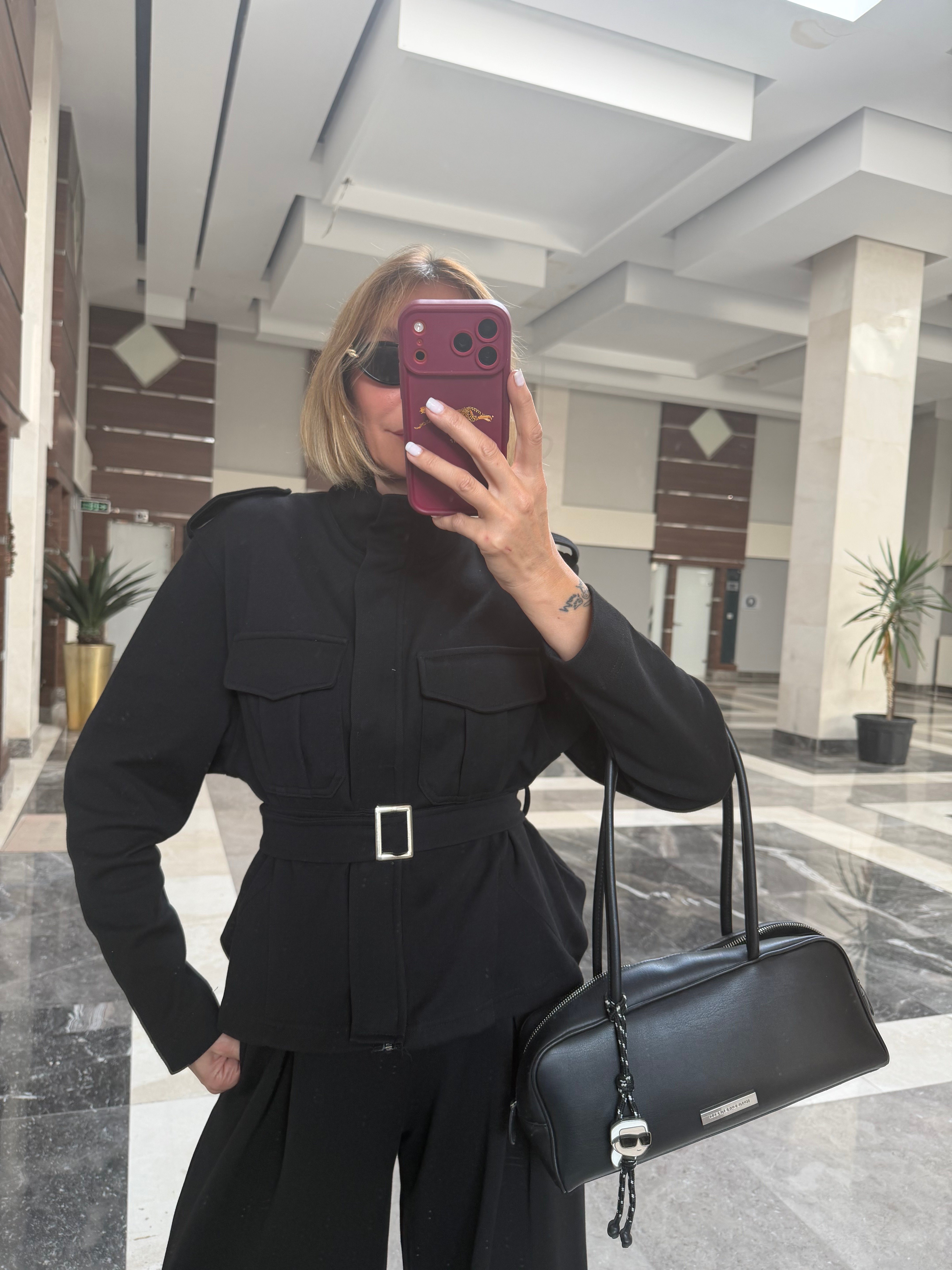Pike Kumaş Oyş Model Premium Fermuarlı Ceket Pantolon Takım