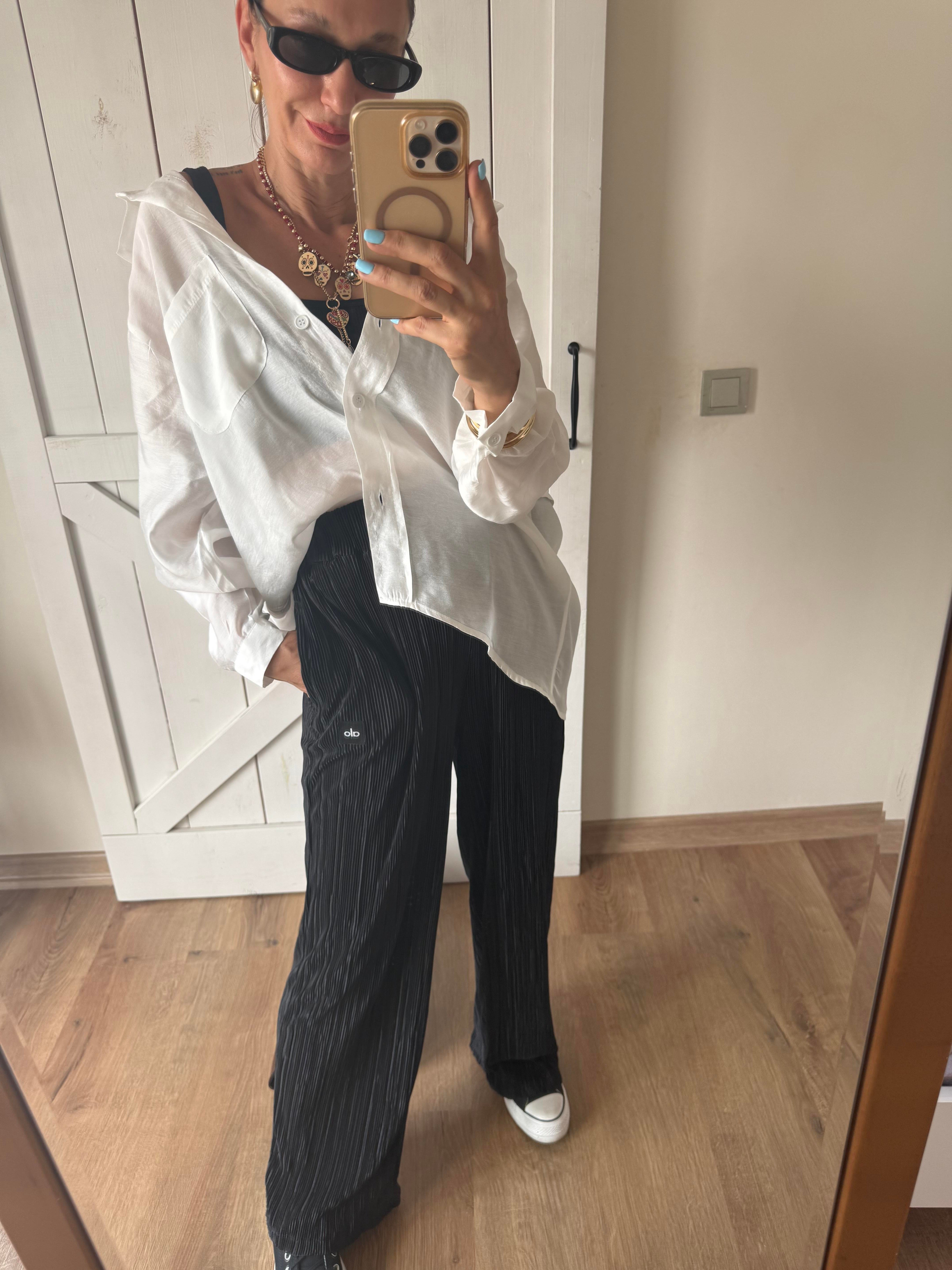 Pilili Siyah Aloha Pantolon