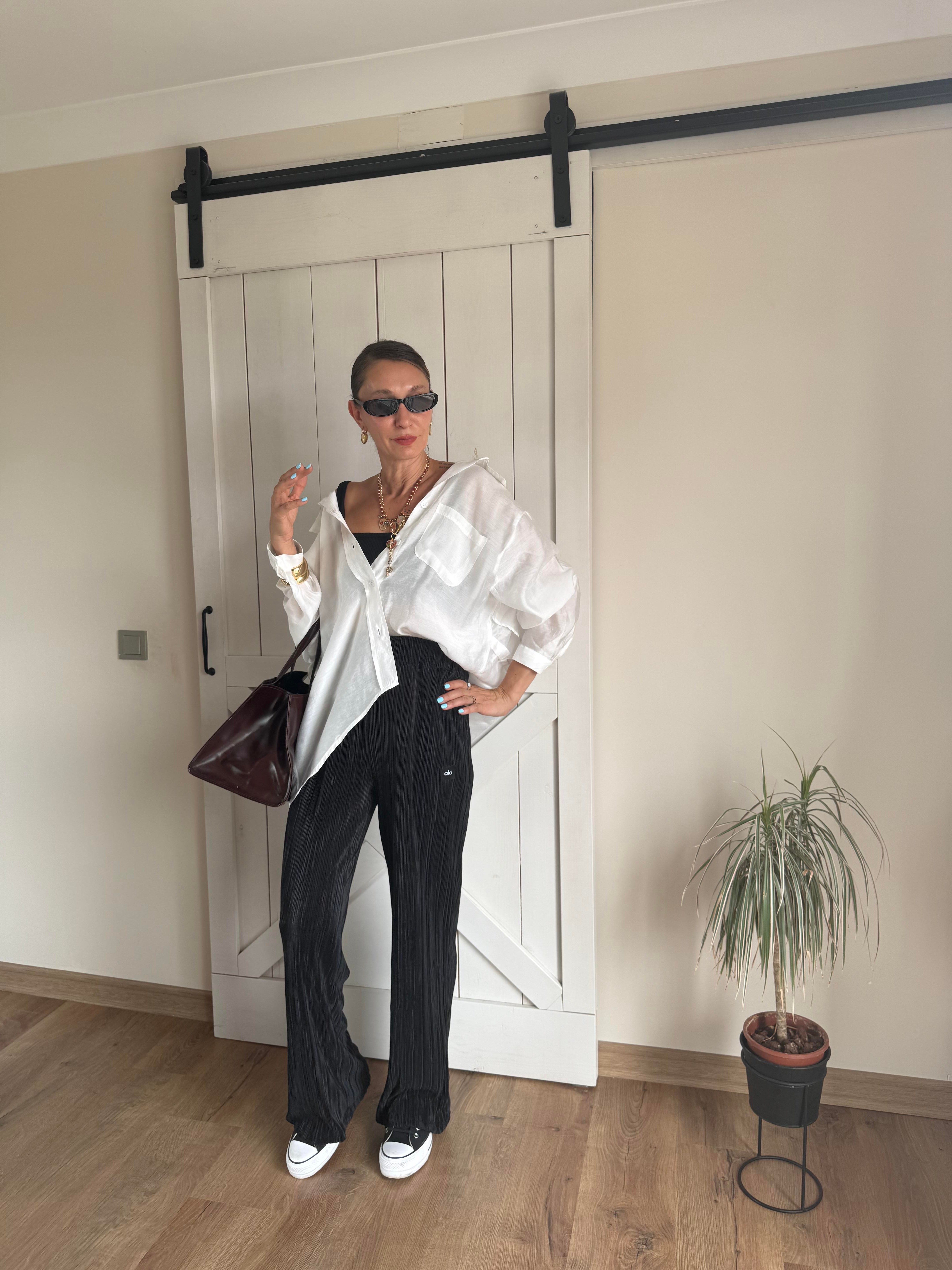 Pilili Siyah Aloha Pantolon