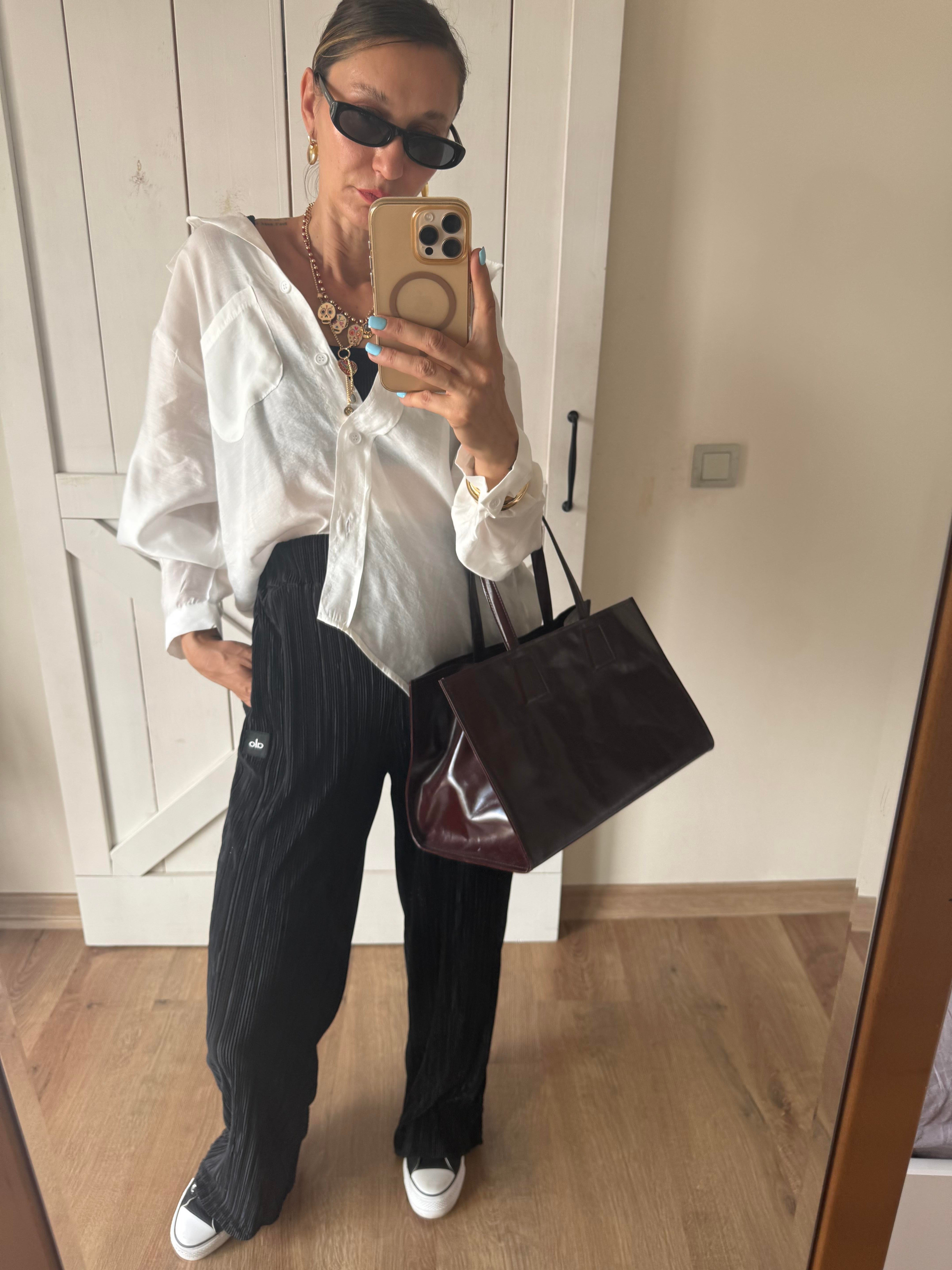 Pilili Siyah Aloha Pantolon