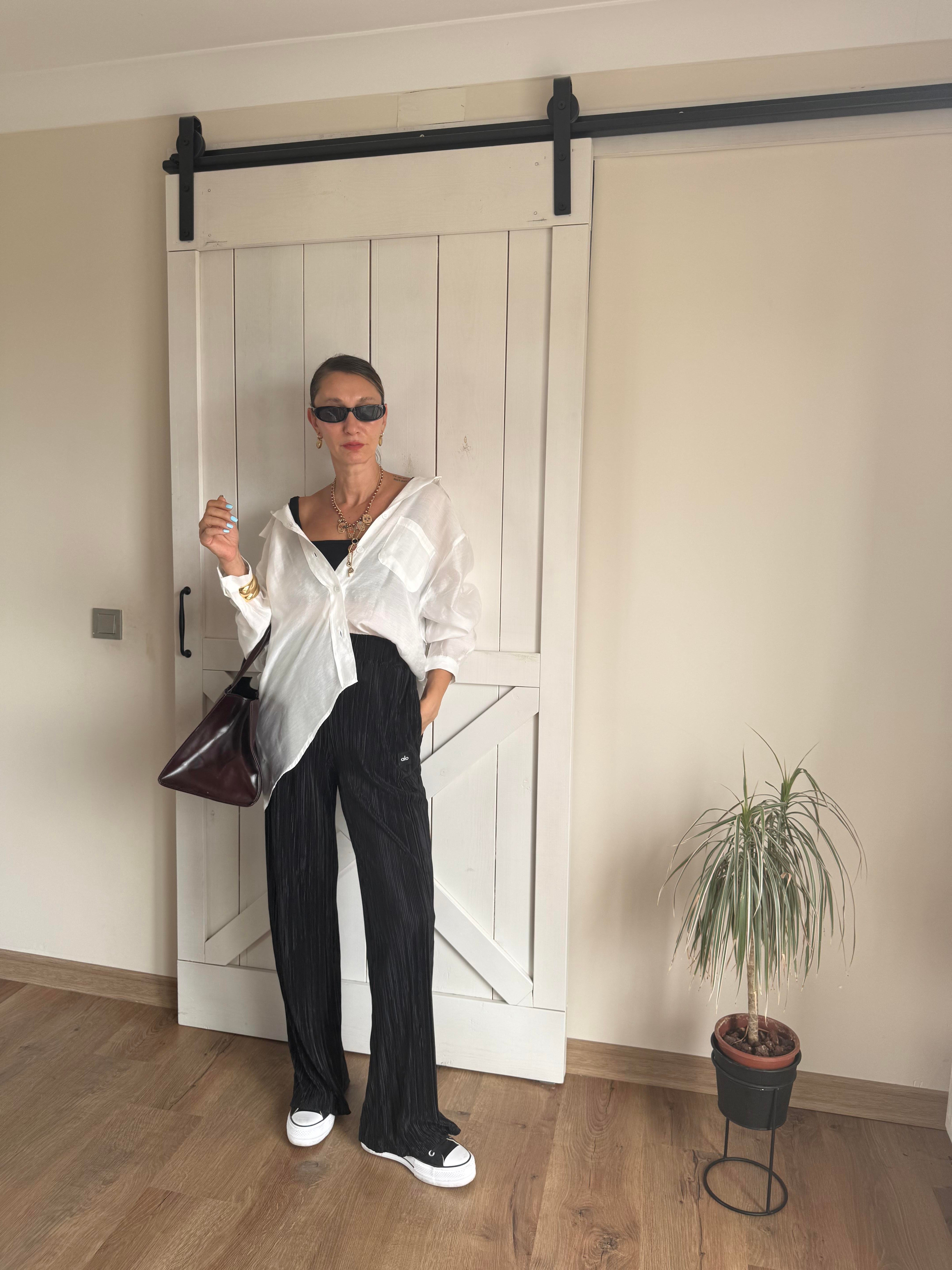 Pilili Siyah Aloha Pantolon