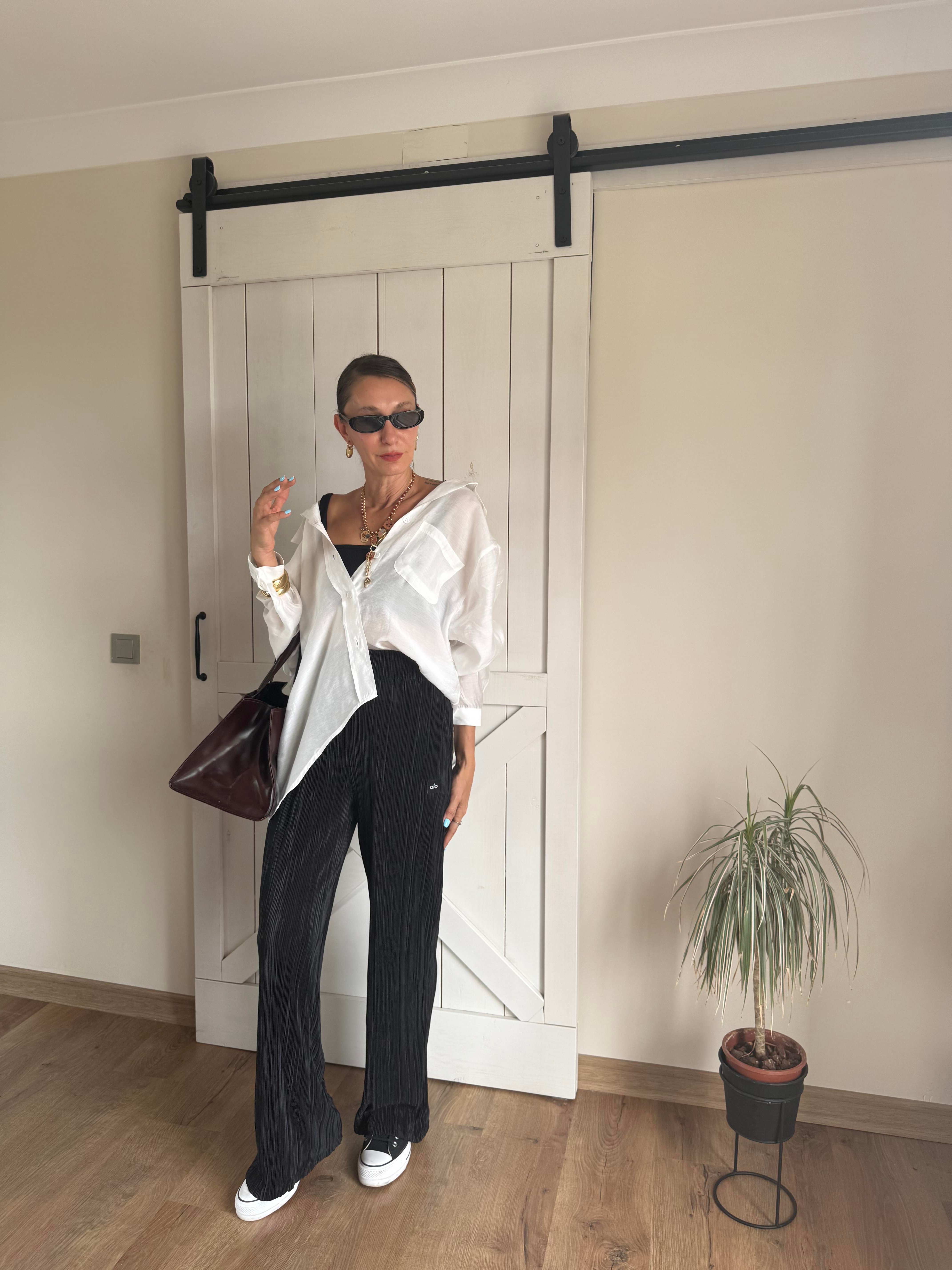 Pilili Siyah Aloha Pantolon