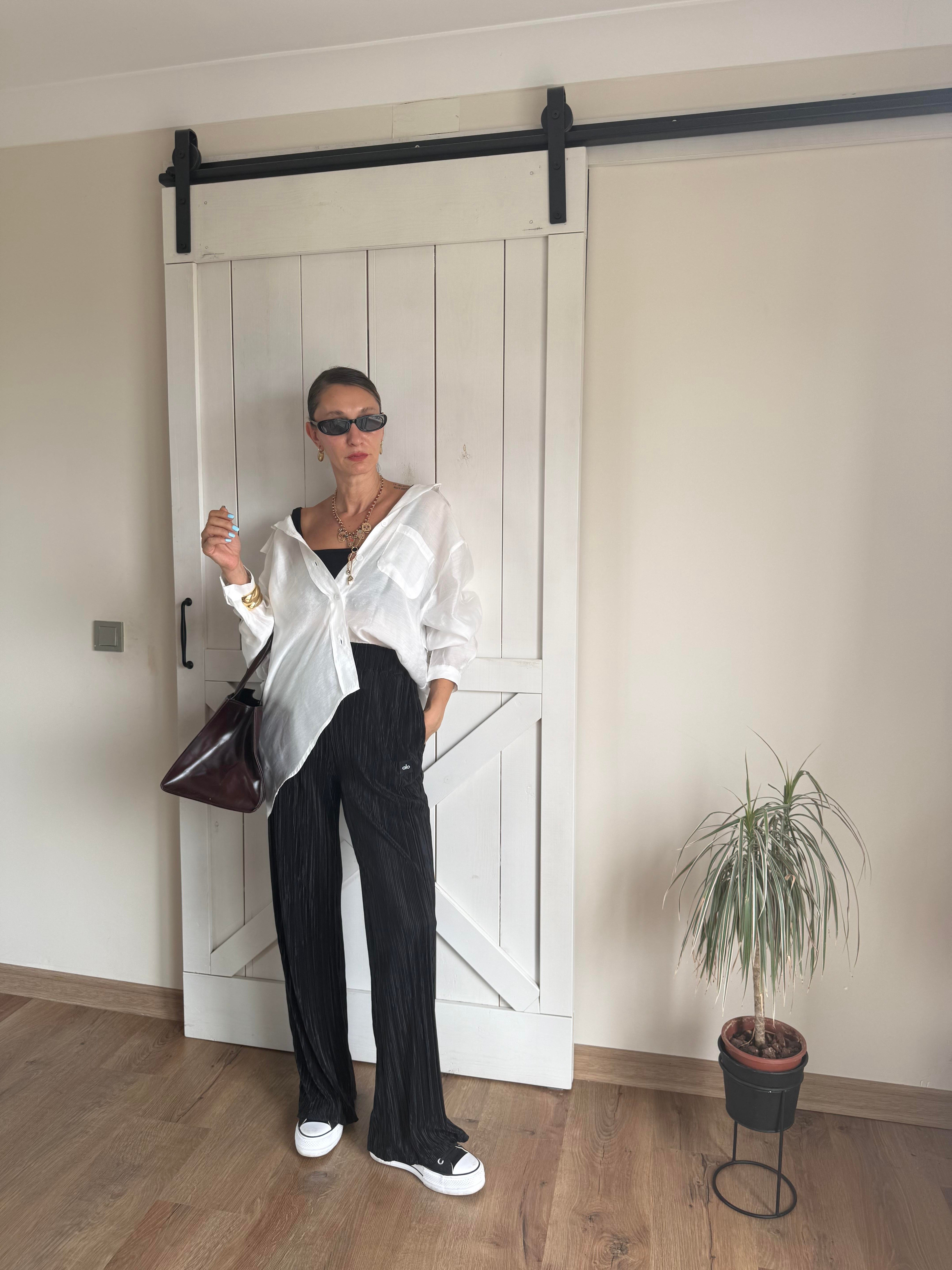 Pilili Siyah Aloha Pantolon