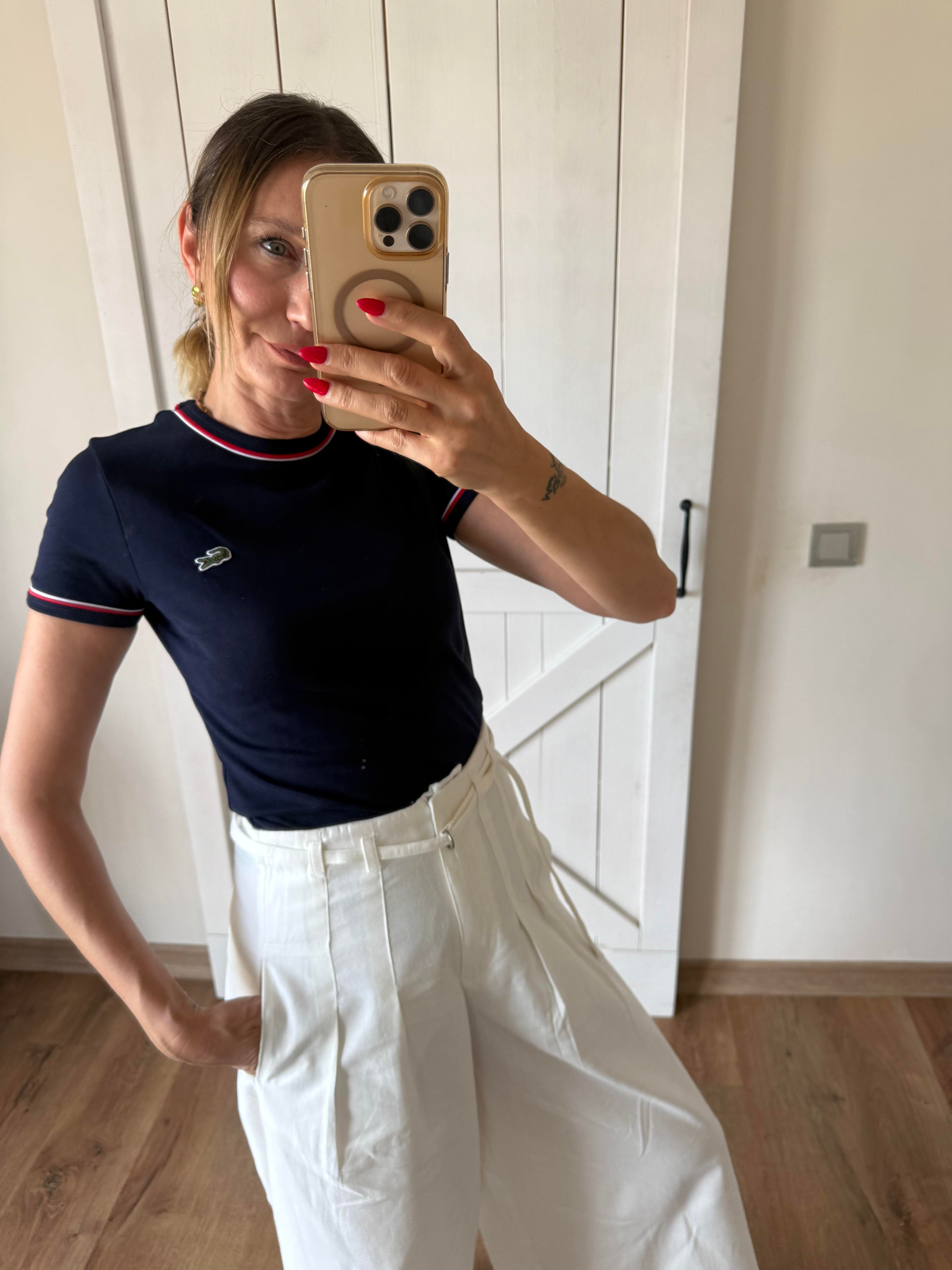 Piyeli Bisiklet Yaka Tshirt