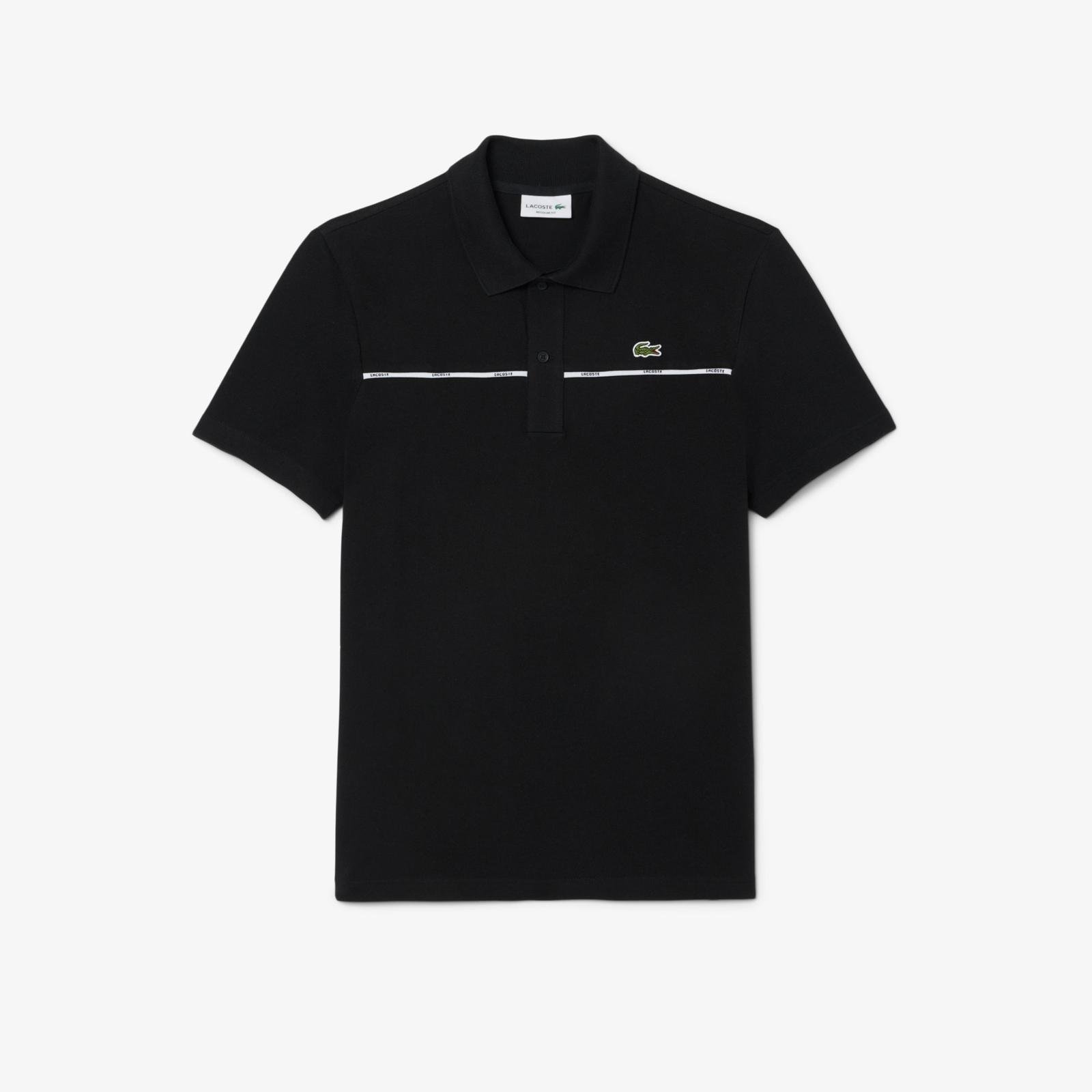 Polo Yaka Erkek Siyah Tshirt