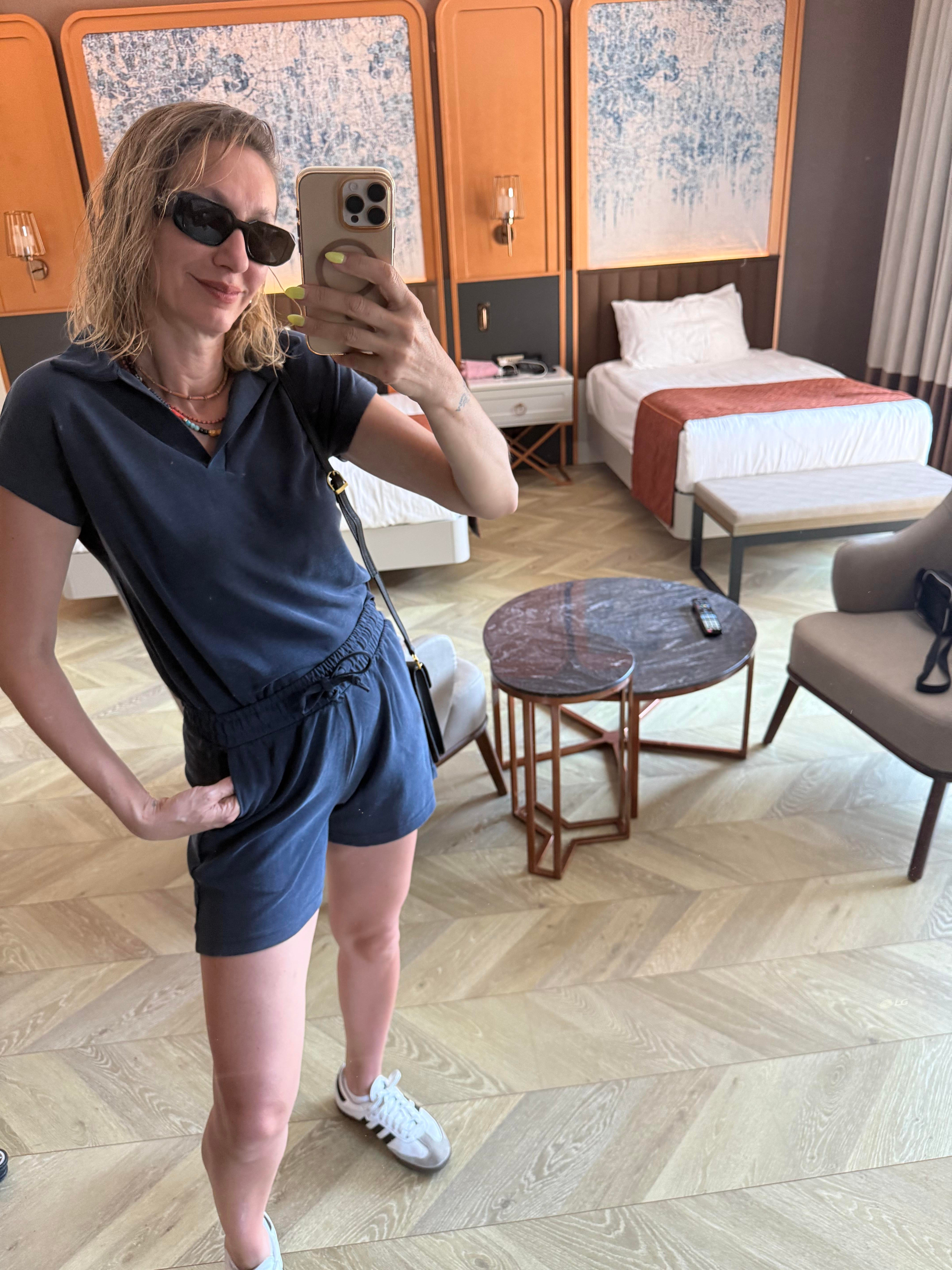 Polo Yaka Şort Tshirt Takım