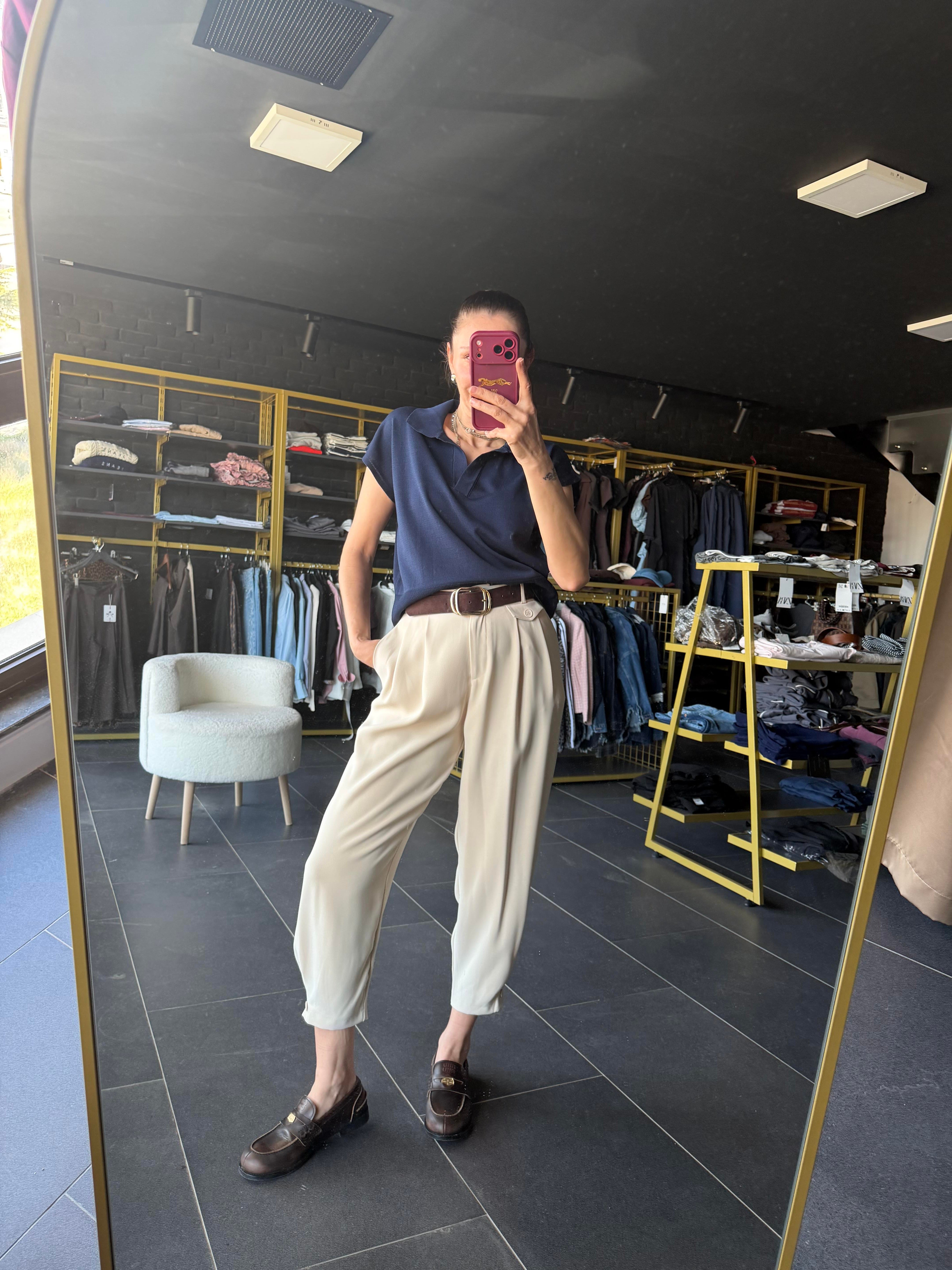 Polo Yaka Work Laci Triko Tshirt