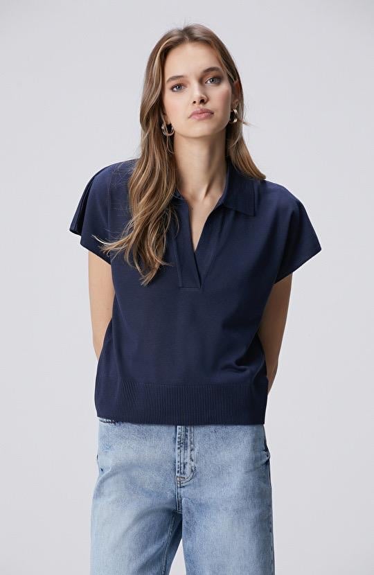 Polo Yaka Work Laci Triko Tshirt