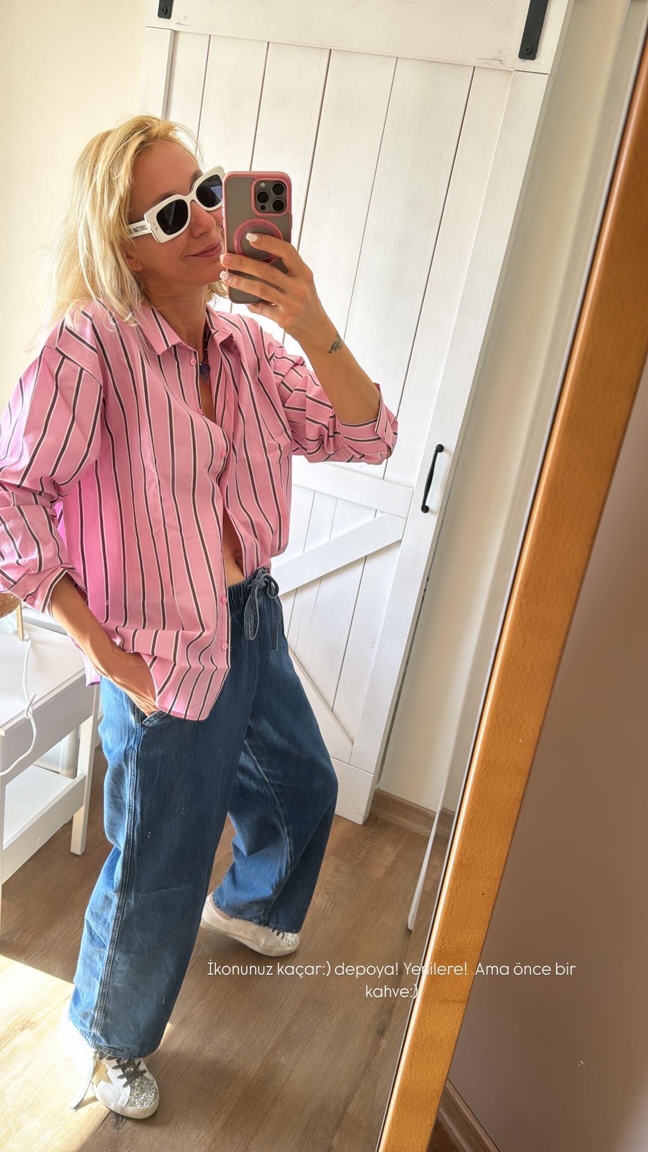 Poplin Pinko Gömlek