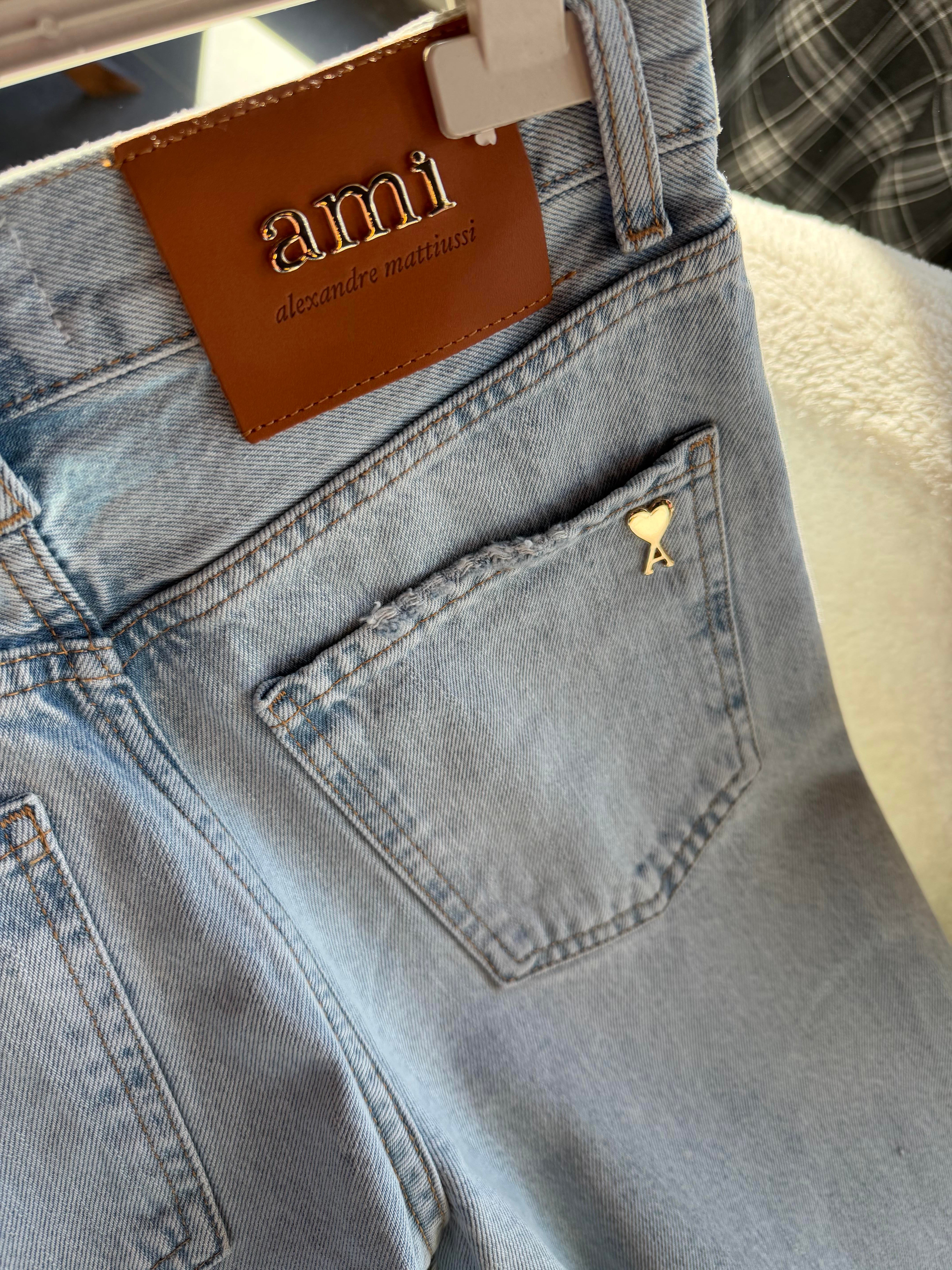 Premium Ami Love Denim Sea