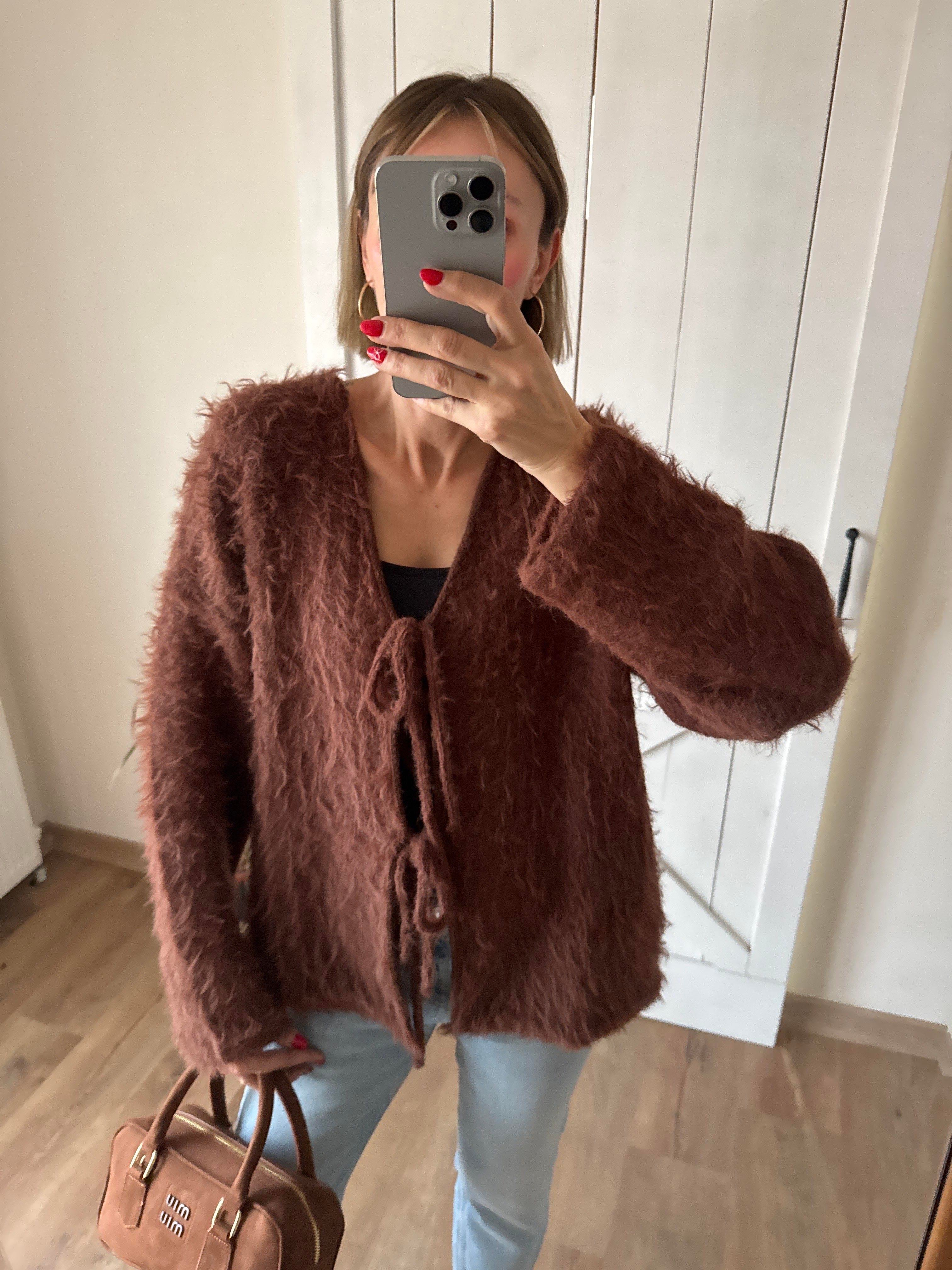 Premium Bağlamalı Yumoş Hırka