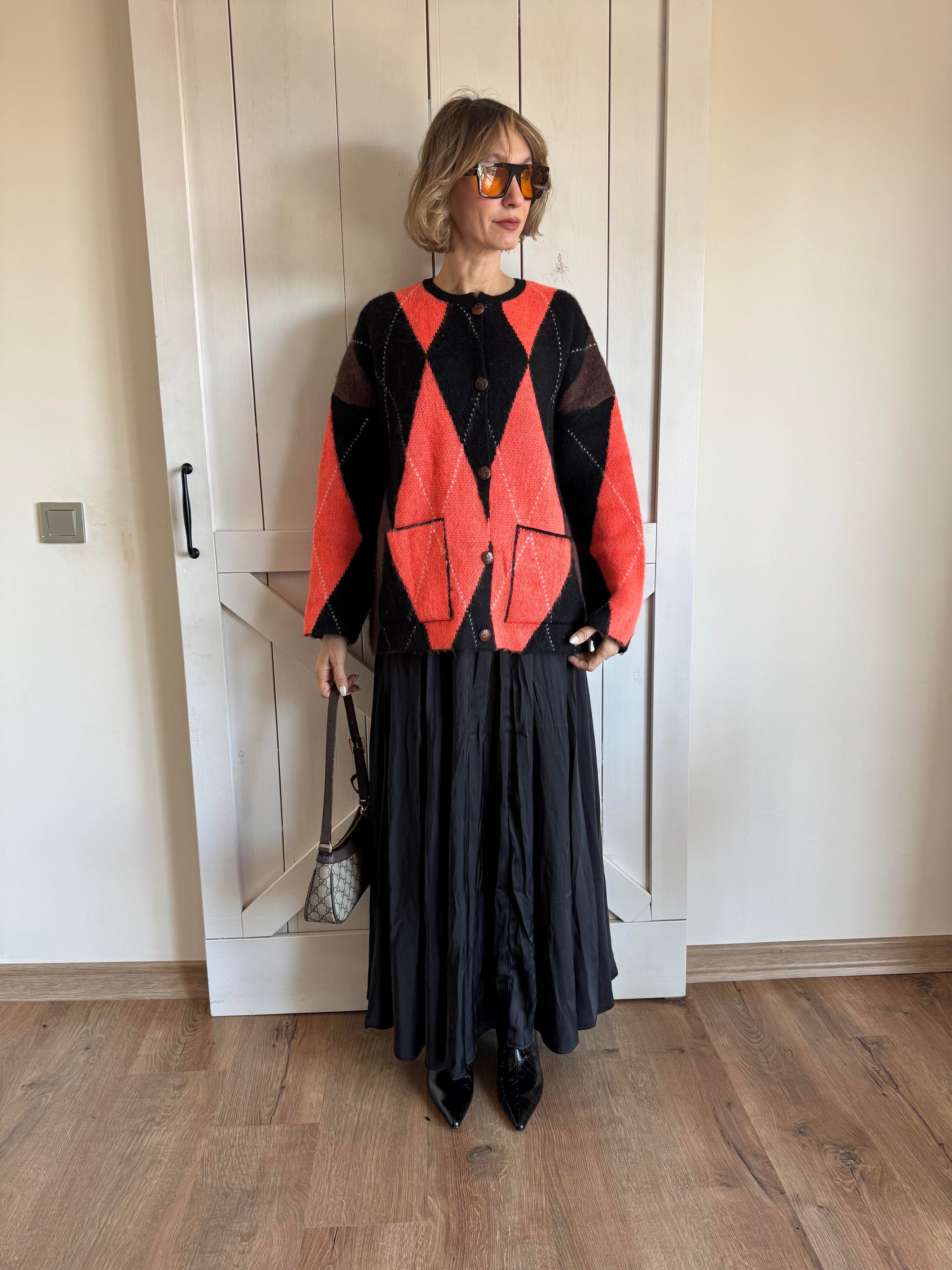 Premium Baklava Dilimli Hırka