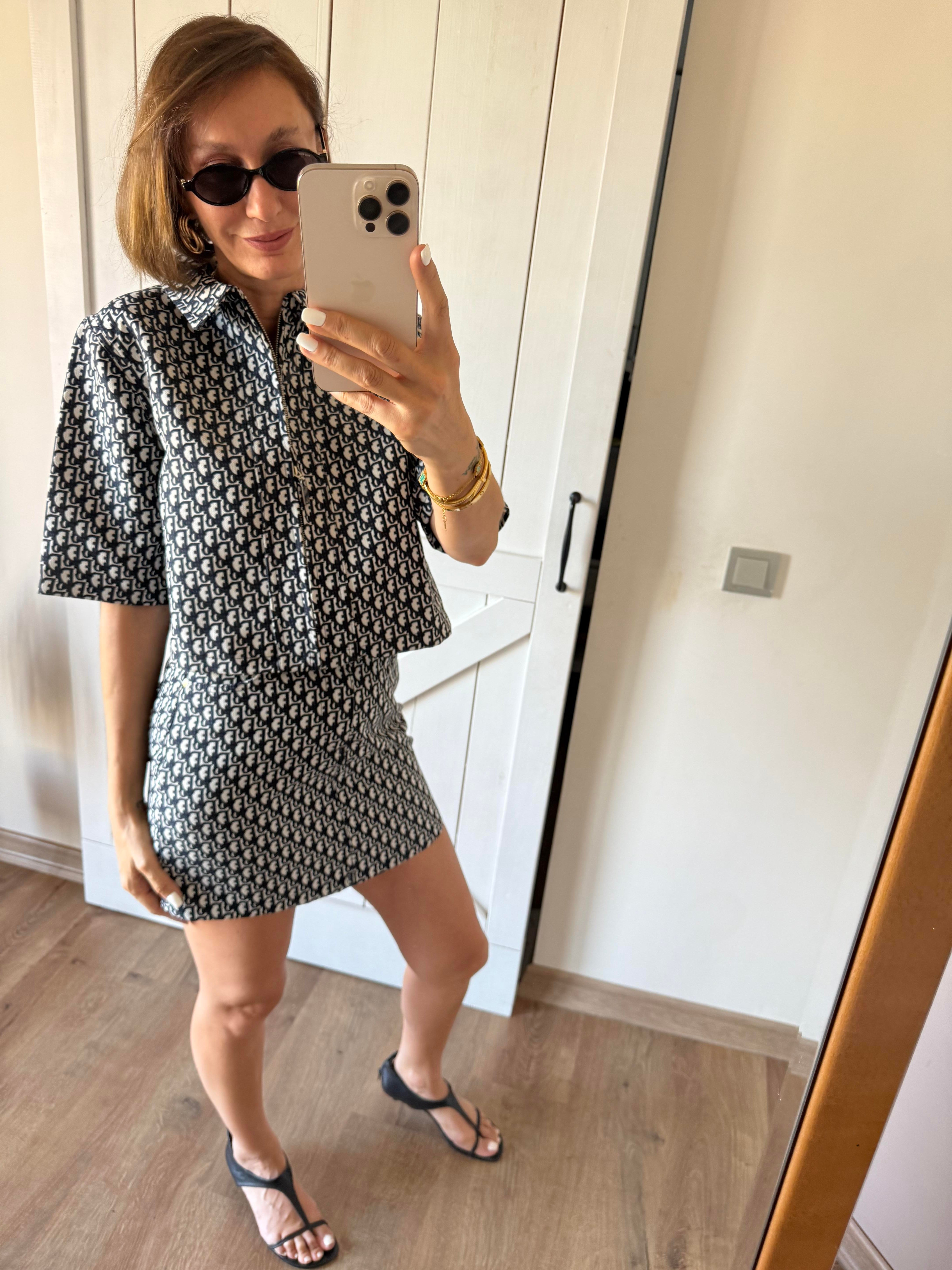 Premium Di Ceket Etek Takım