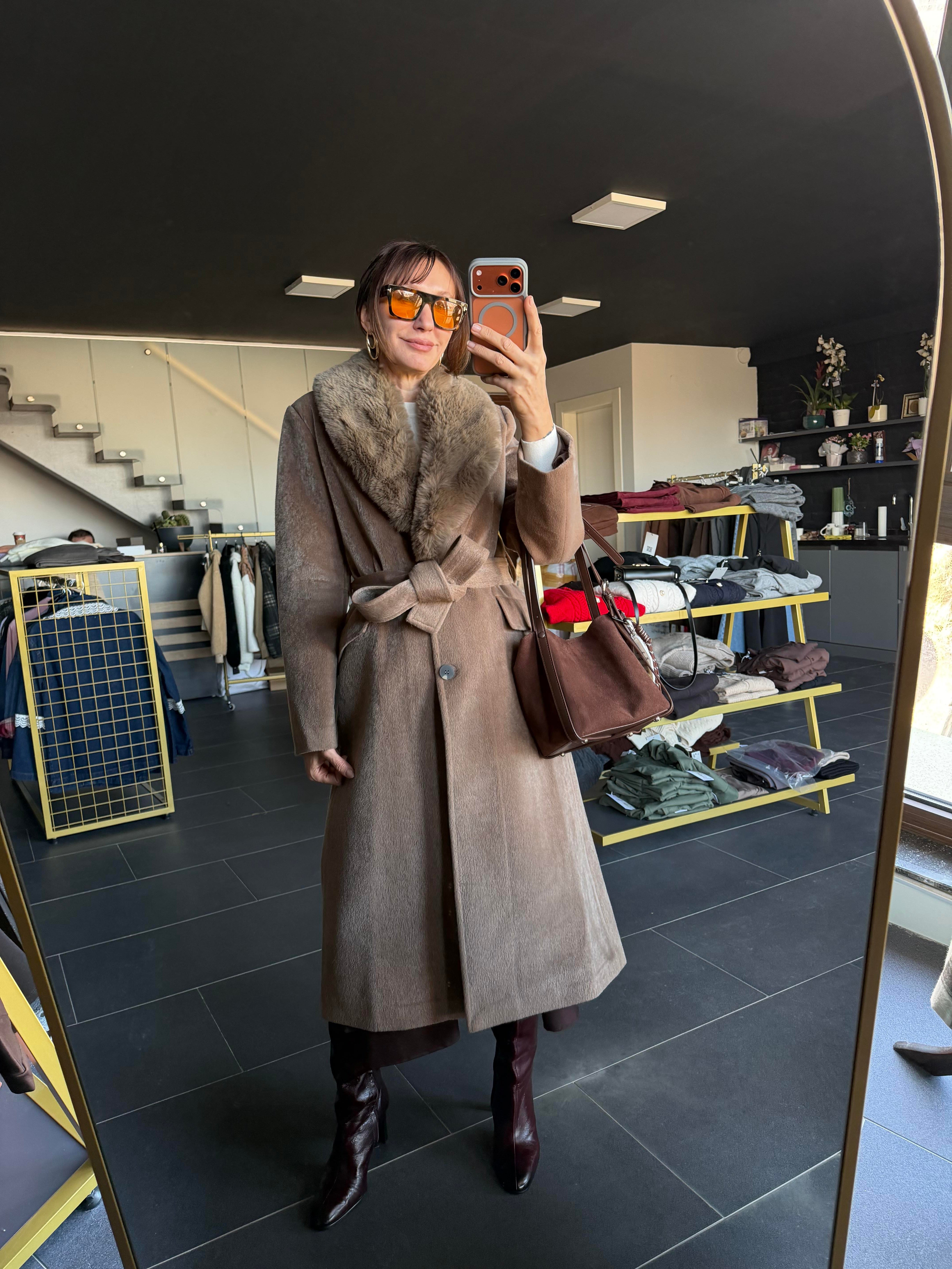 Premium Kürklü Kaban New