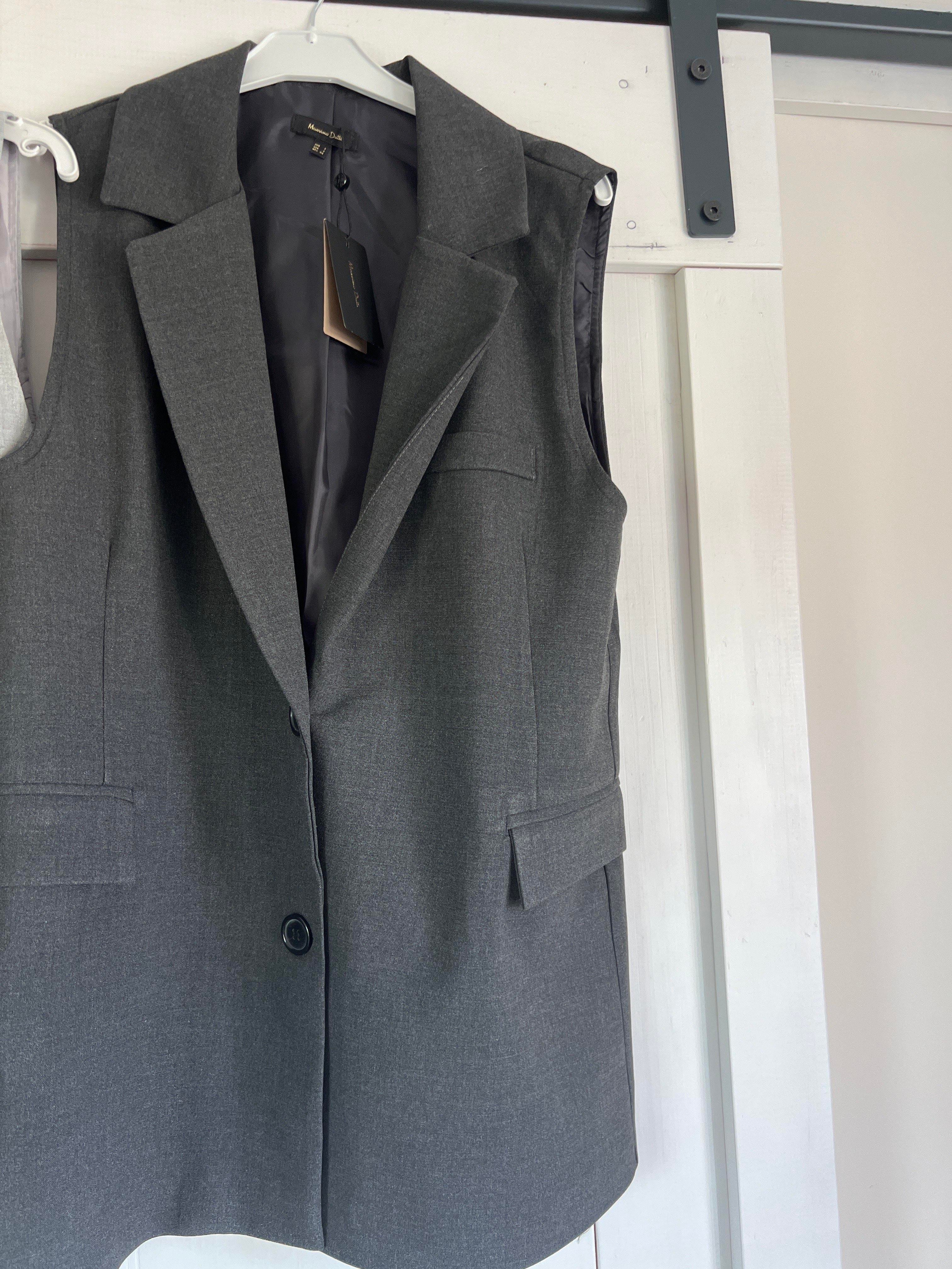 Premium Massimo Yelekli Antrasit Takım