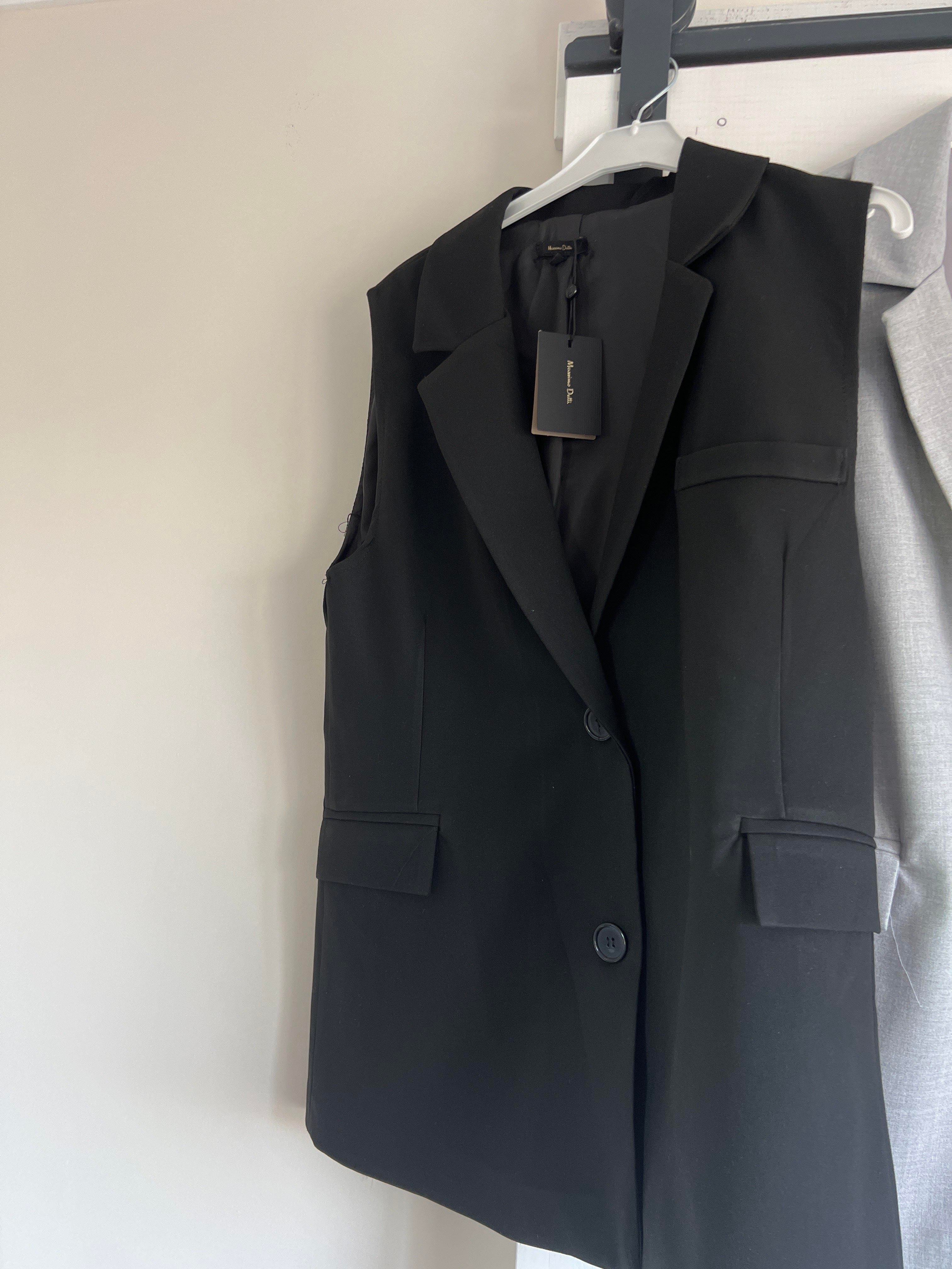 Premium Massimo Yelekli Siyah Takım