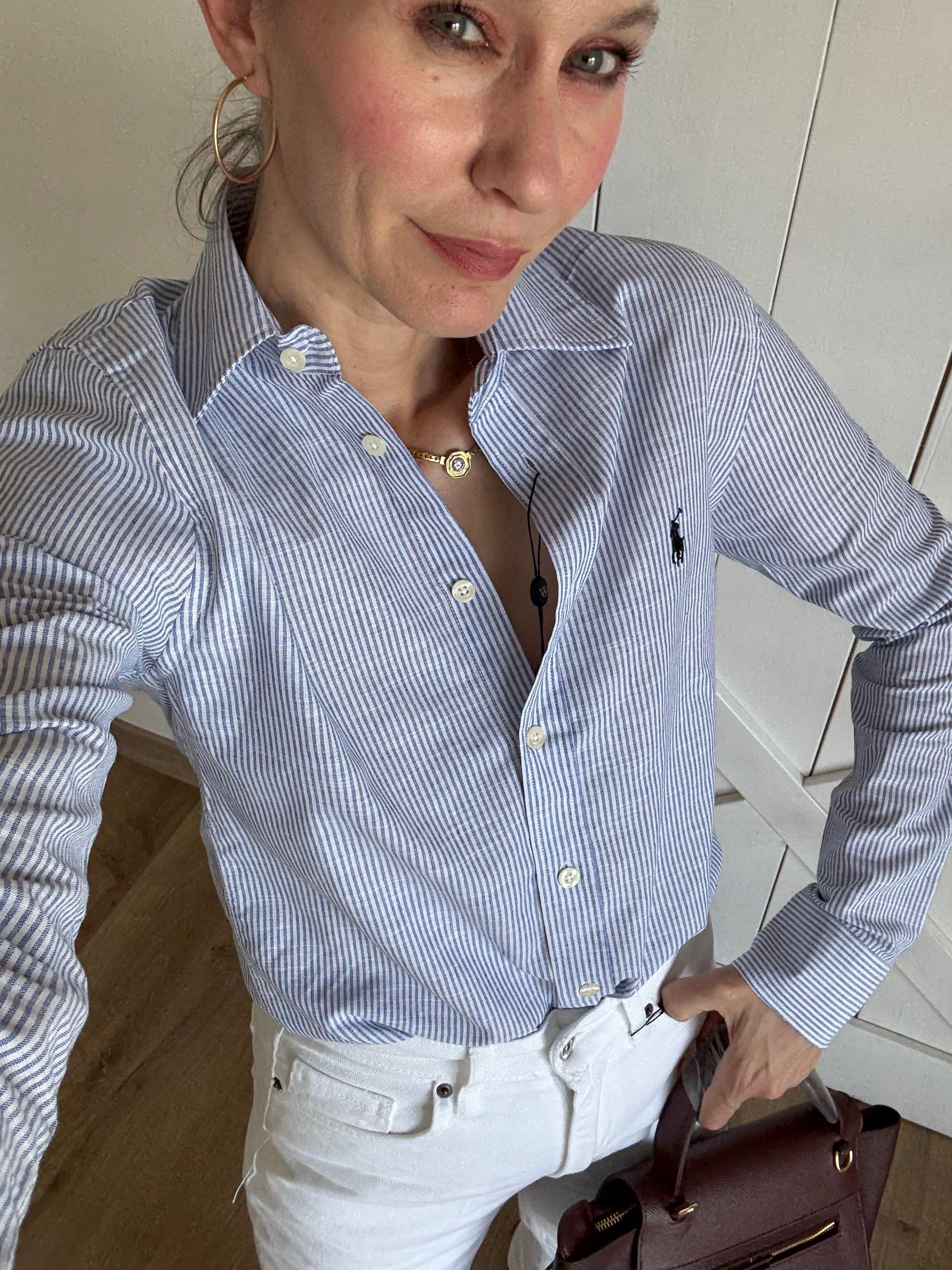 Premium Mavi Gömlek