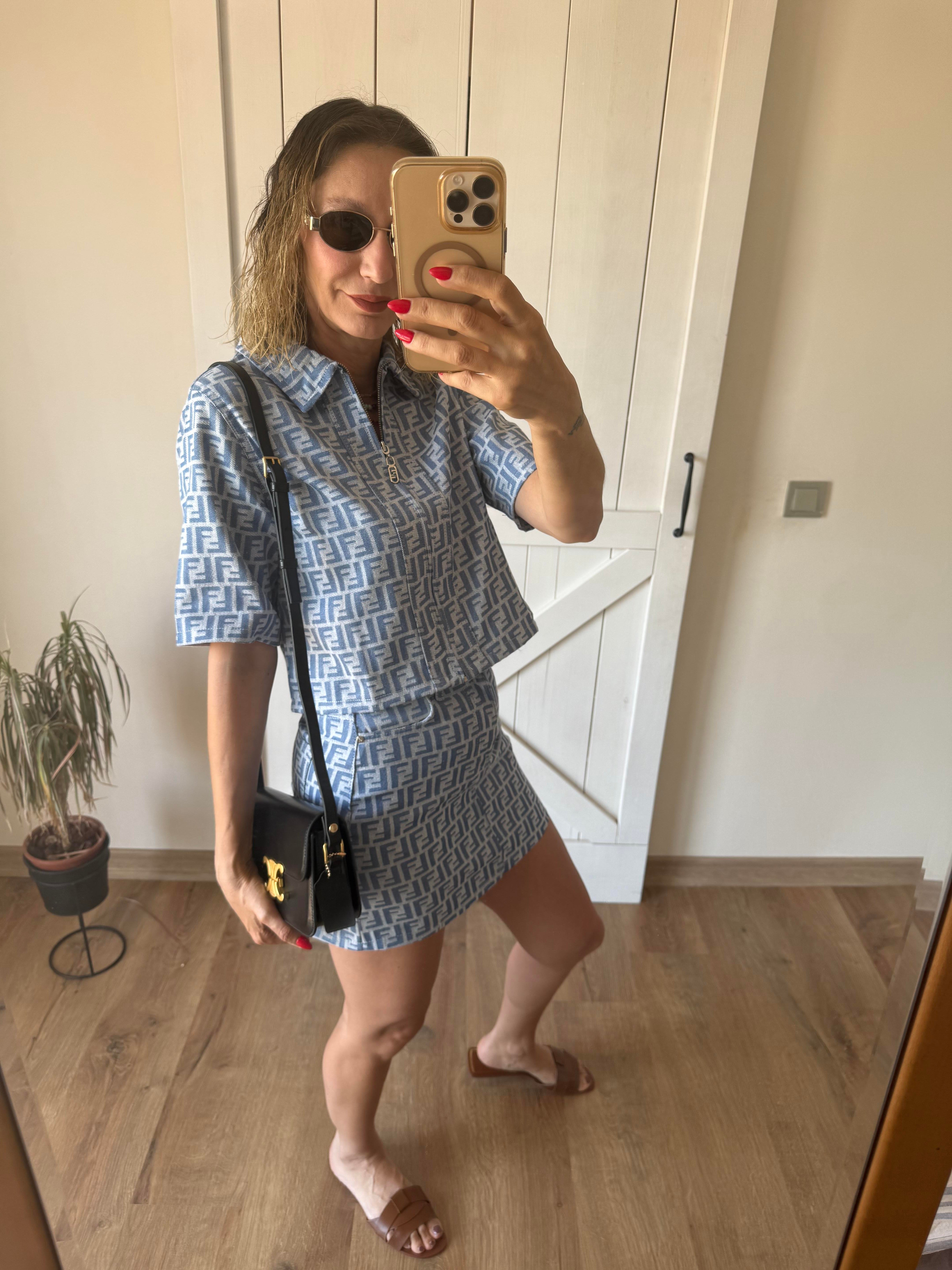 Premium Mini Etek Ceket Takım