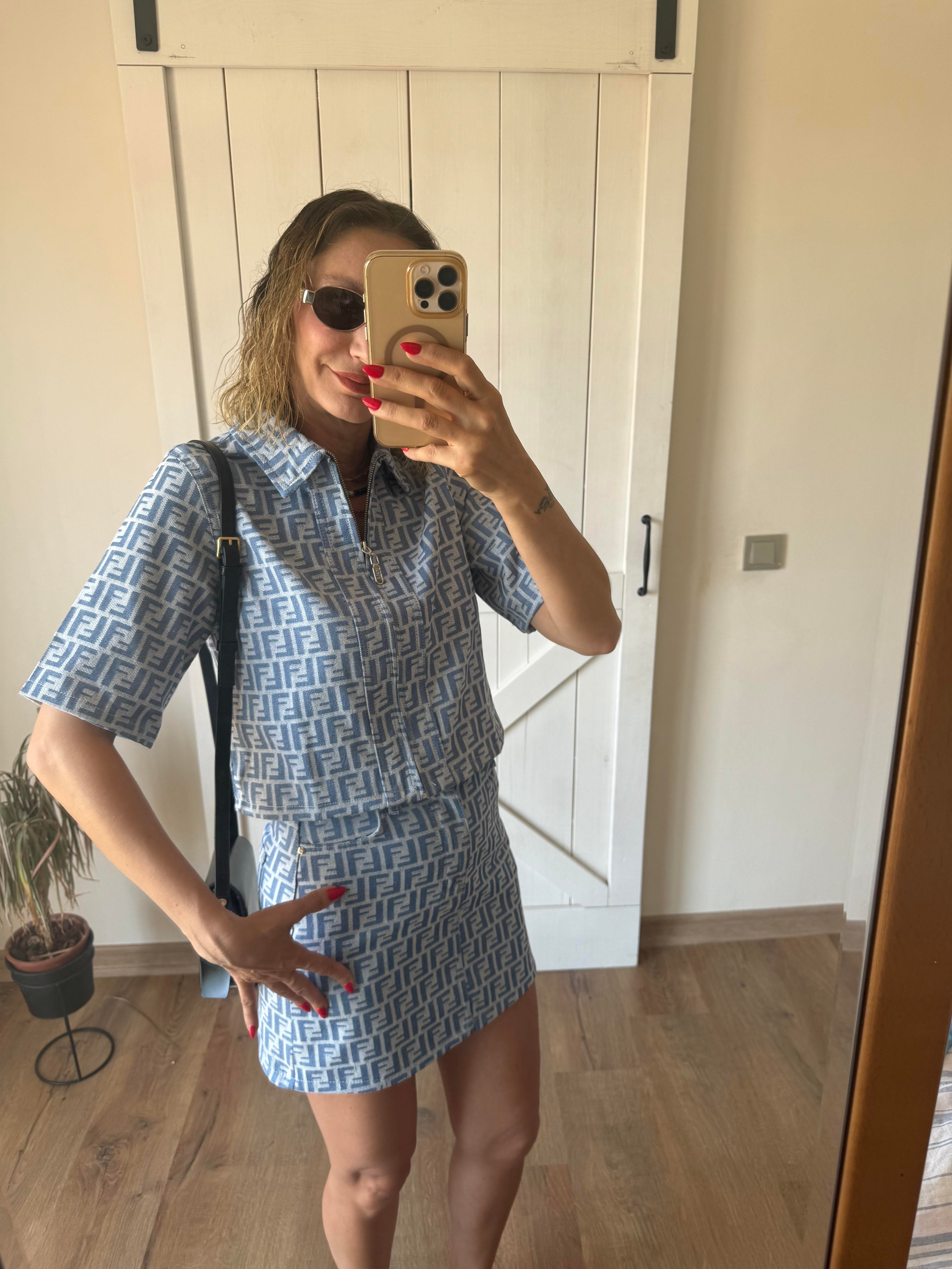 Premium Mini Etek Ceket Takım