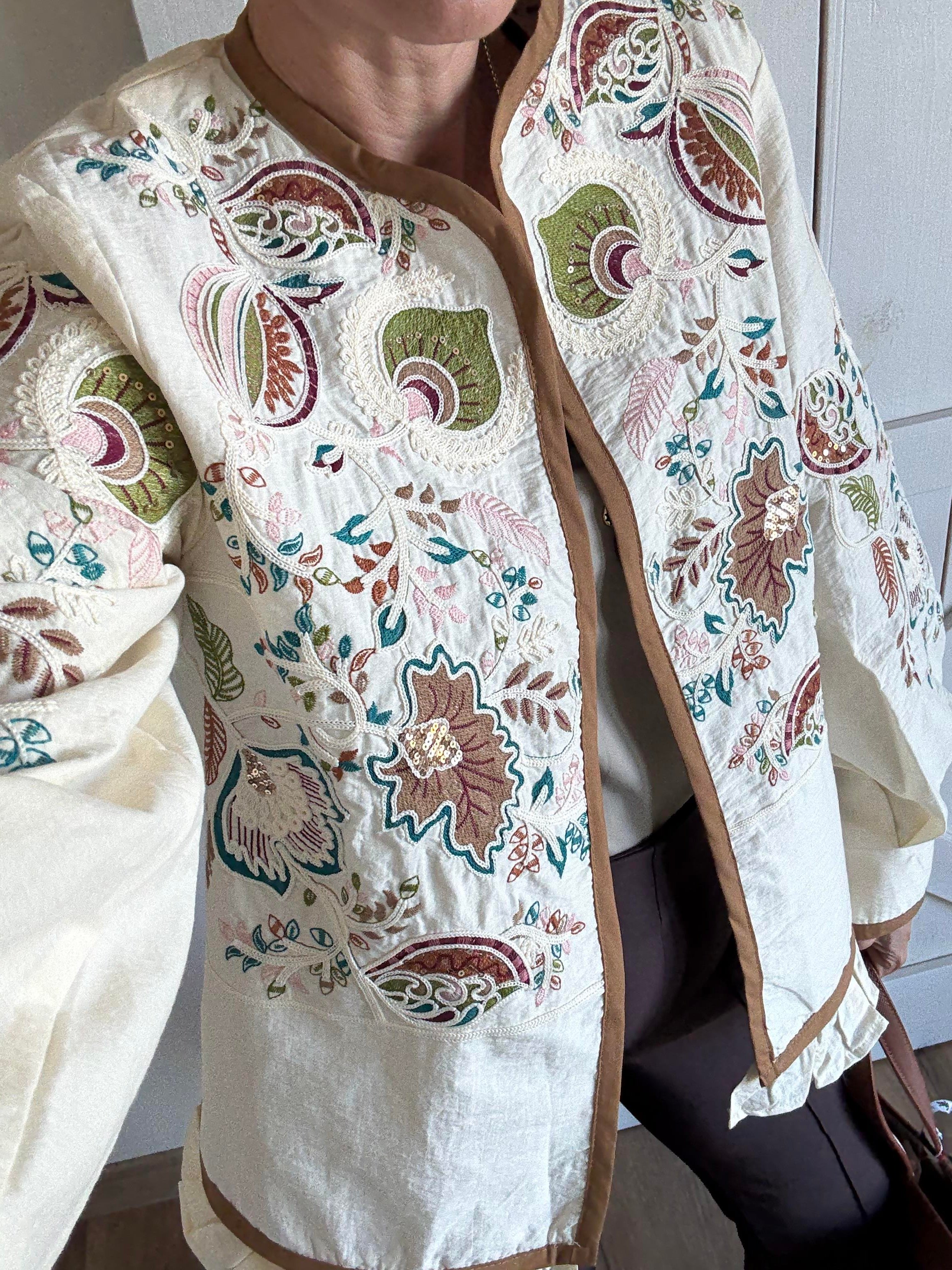 Premium Nakışlı Ceket