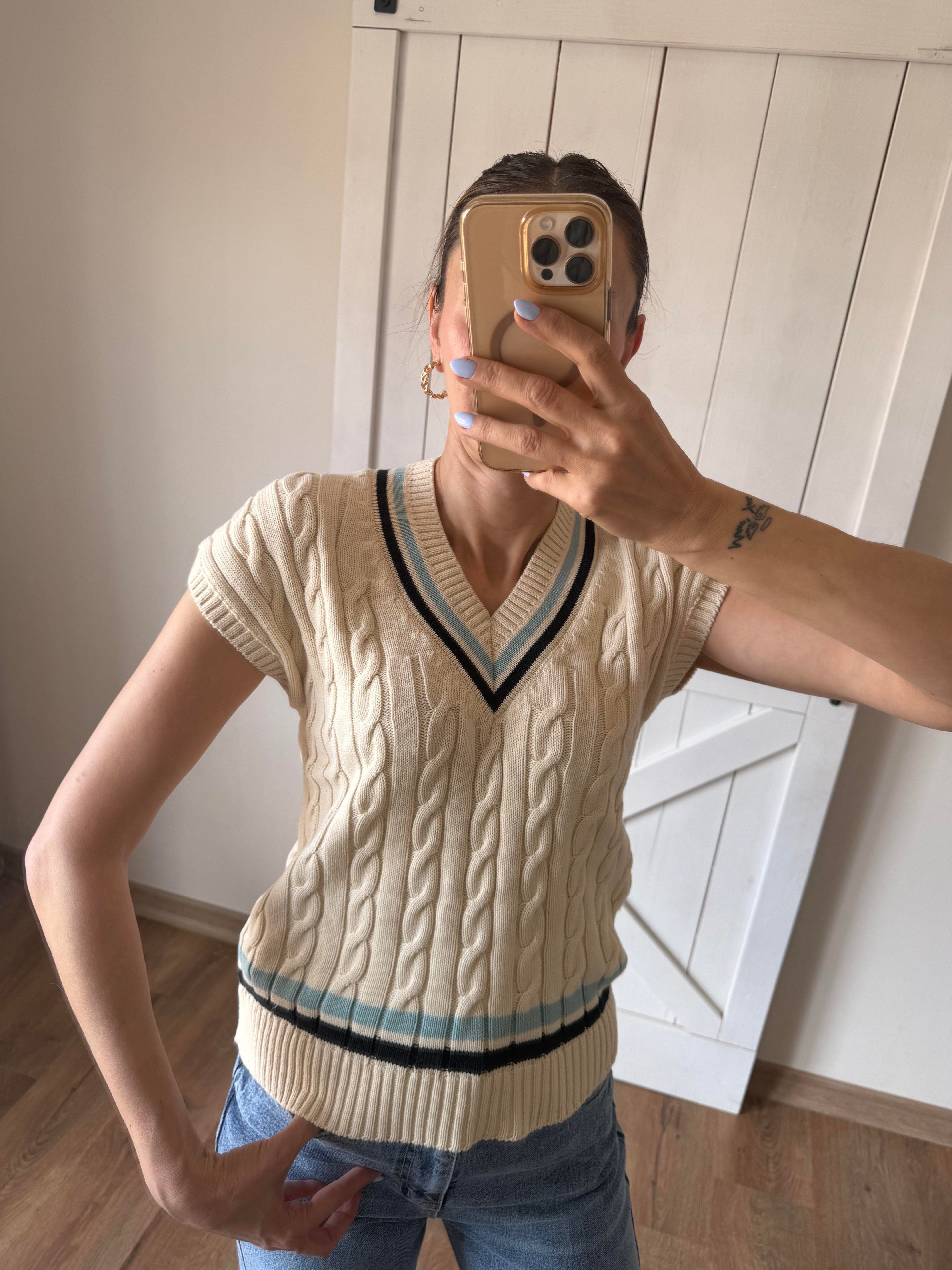 Premium Renk Blokajlı Süveter