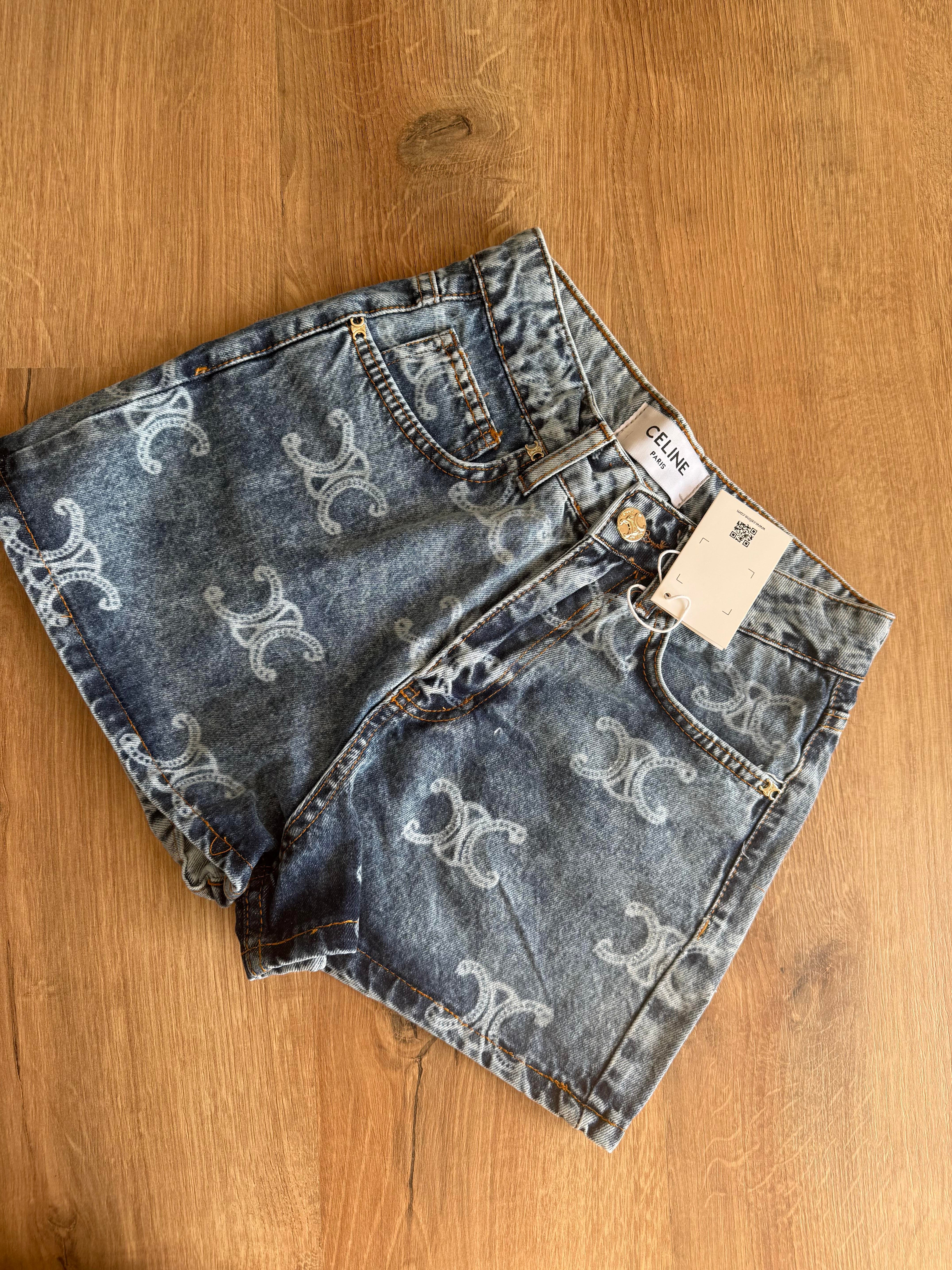 Premium Selin Mini Denim Şort