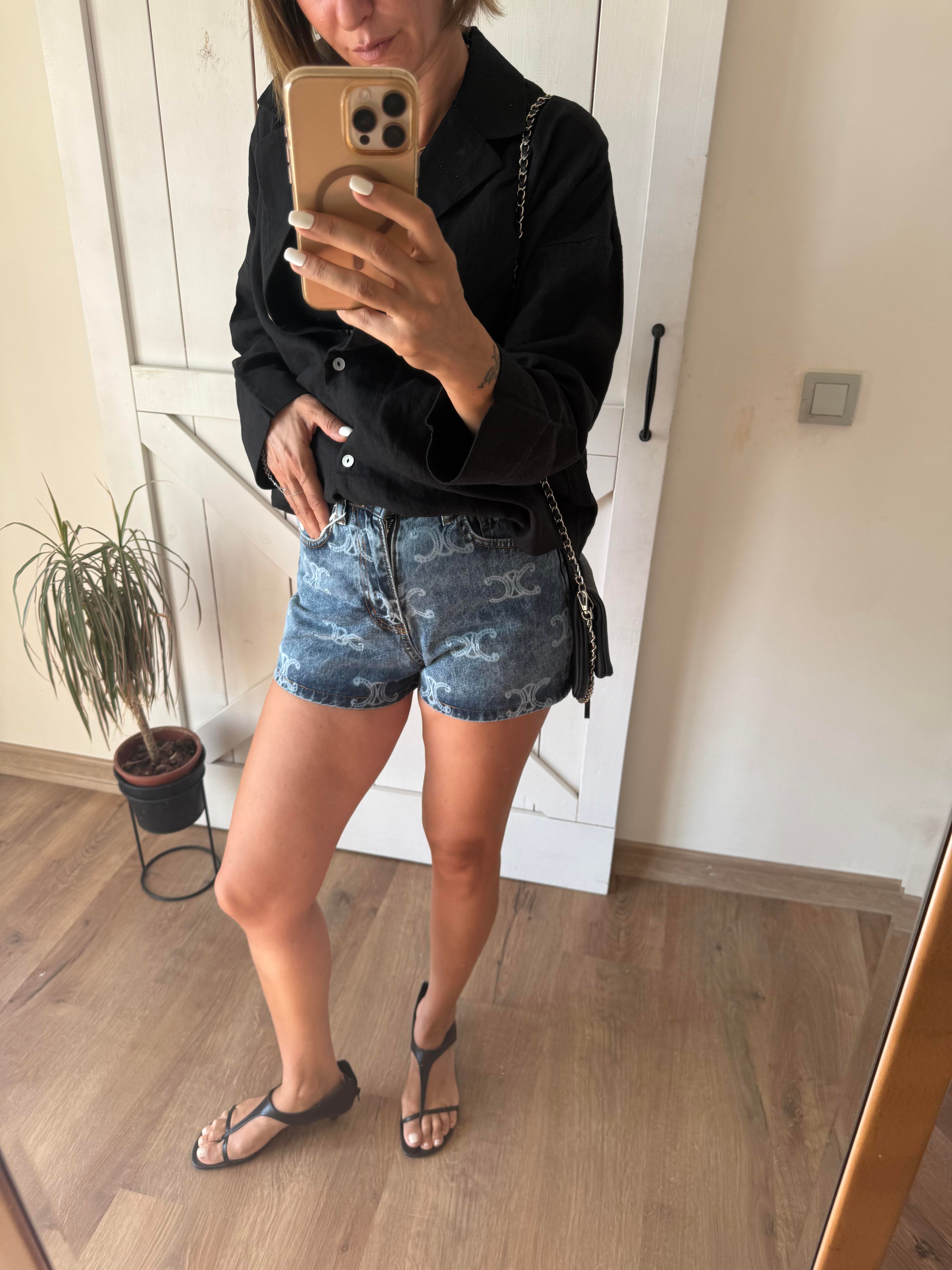 Premium Selin Mini Denim Şort