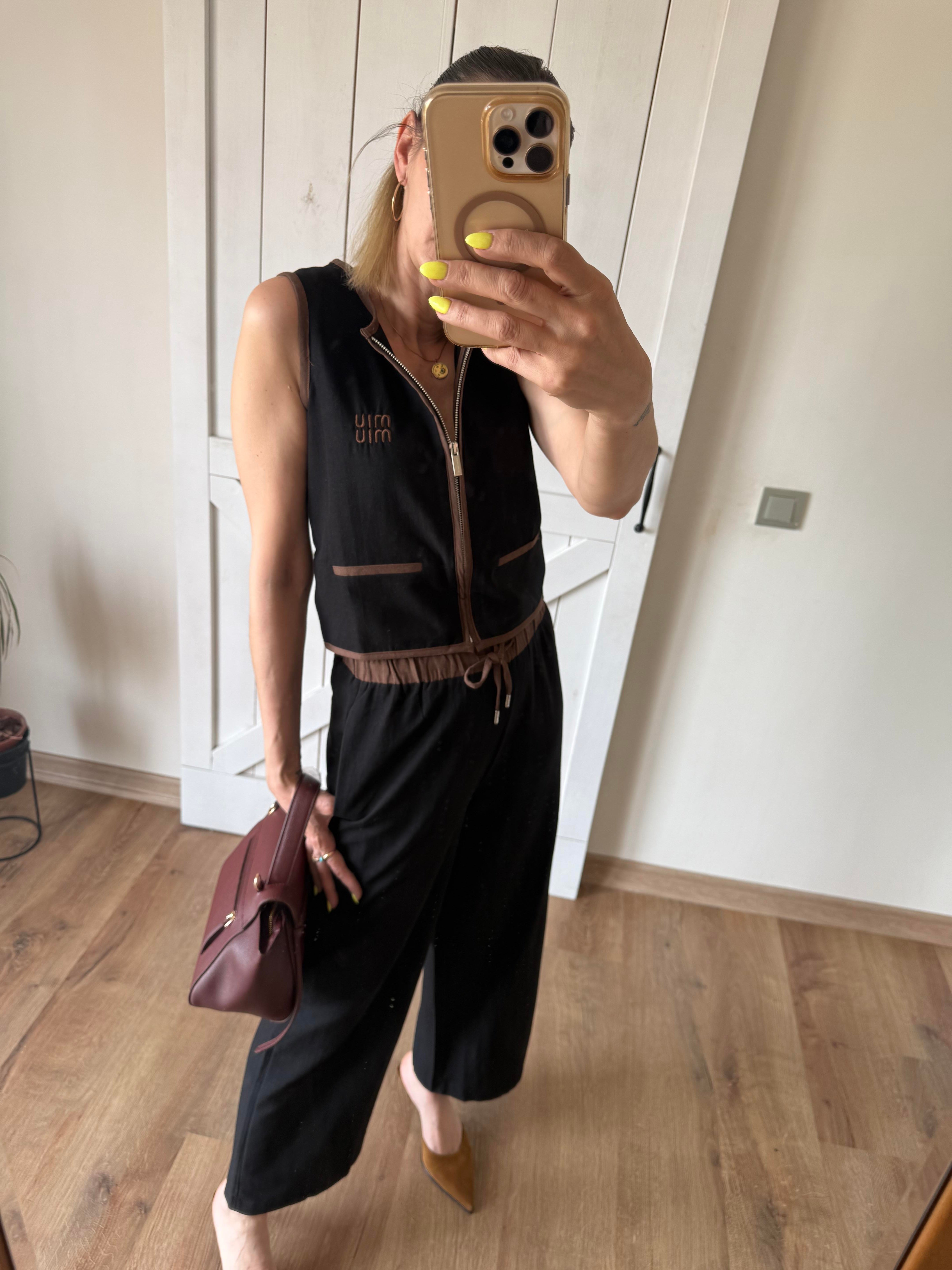 Premium Siyah  Şeritli Takım