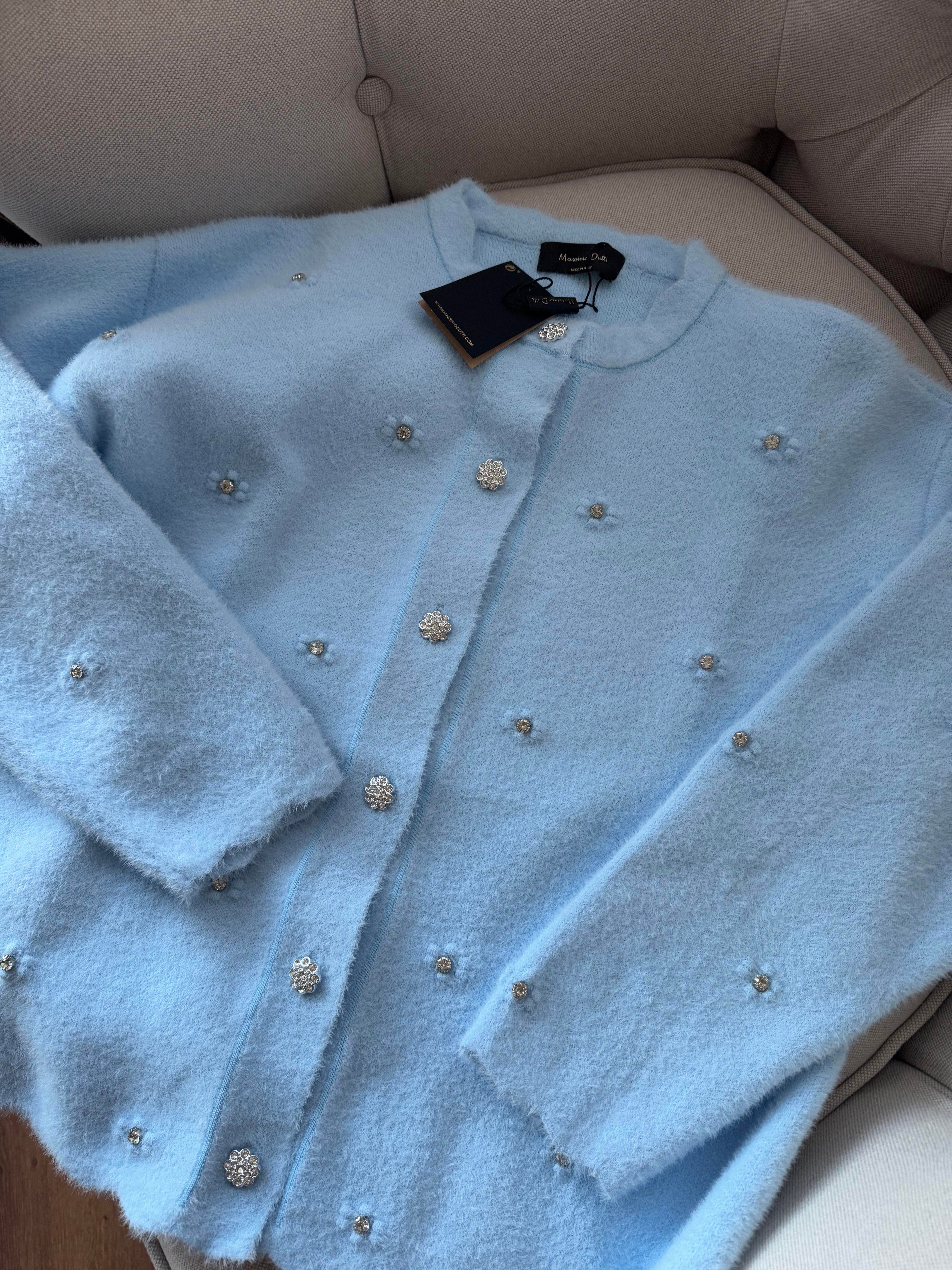 Premium Taş İşlemeli Angora