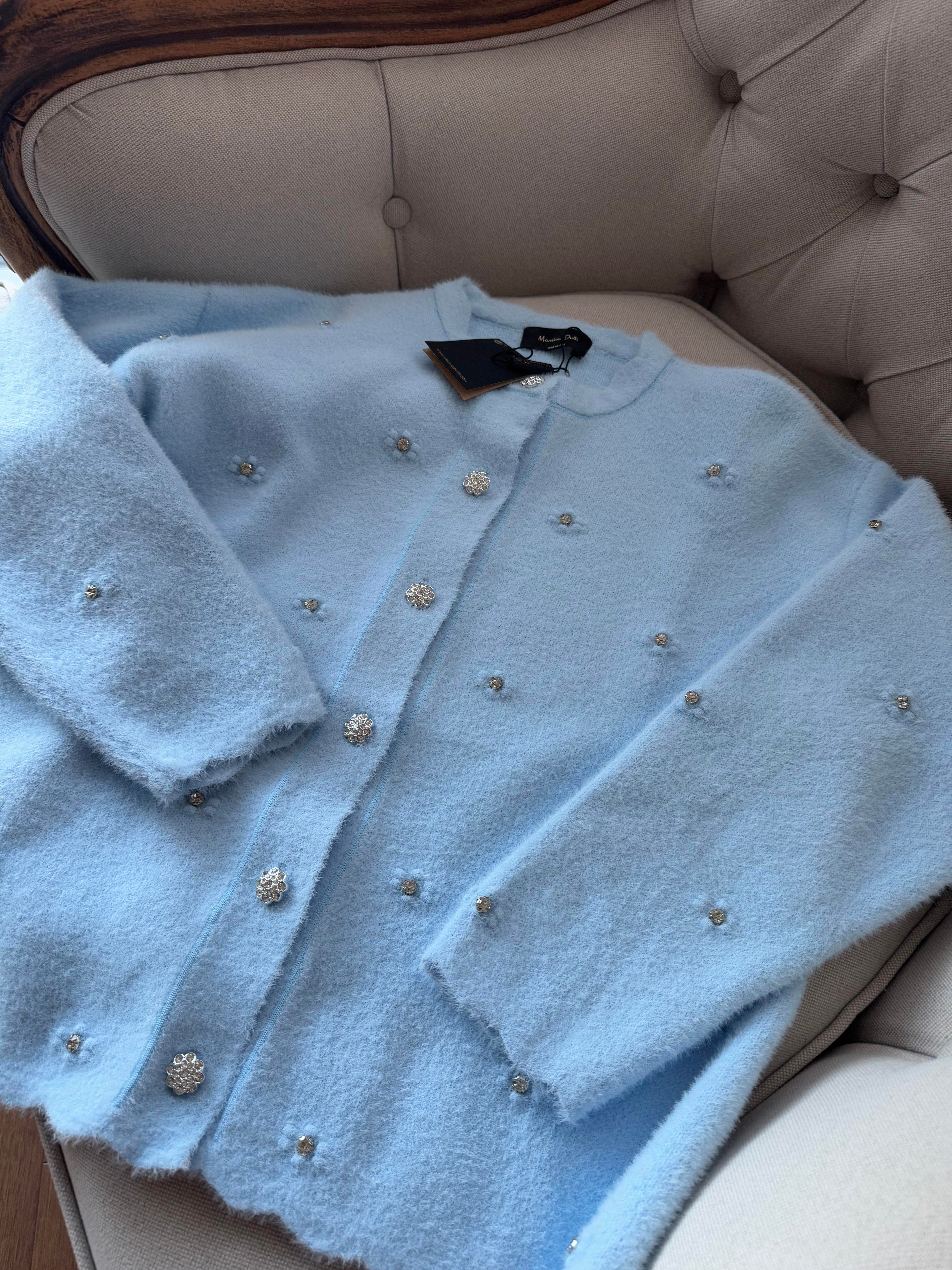 Premium Taş İşlemeli Angora