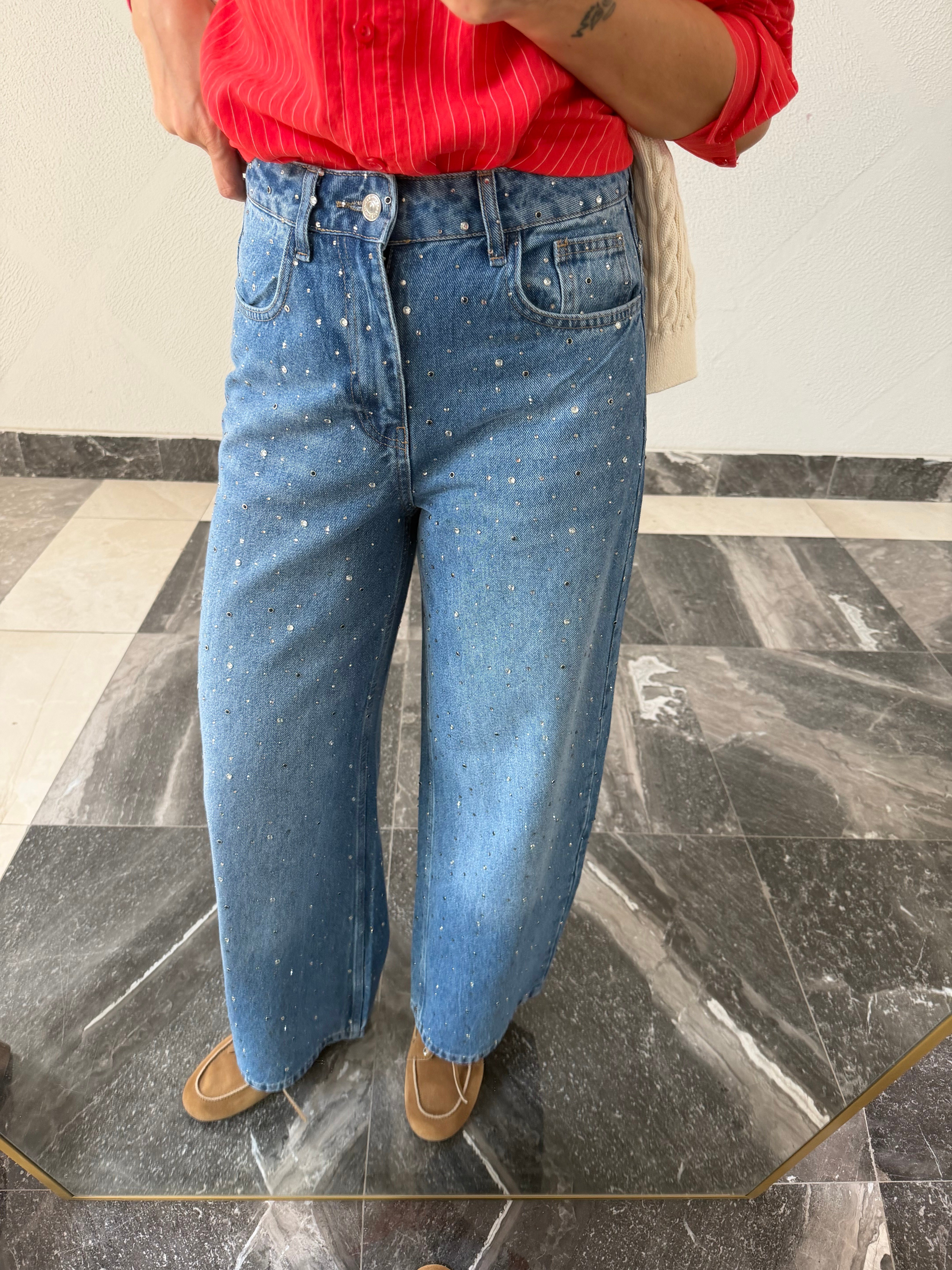 Premium Taşlı Yumuşak Denim
