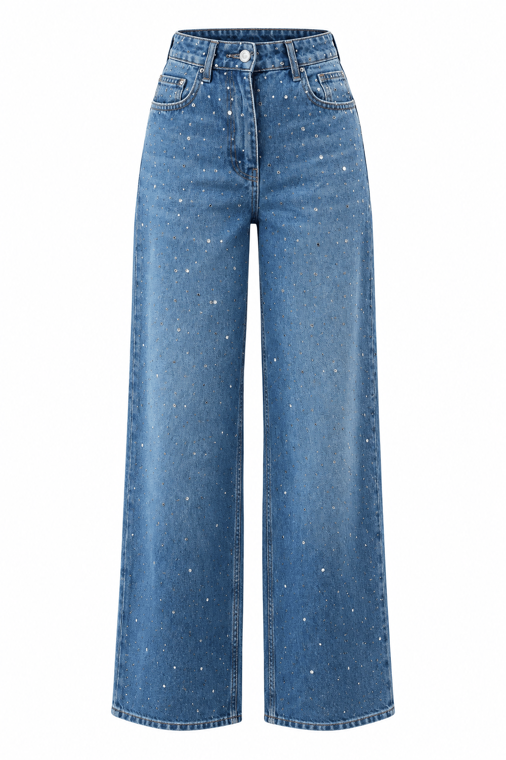Premium Taşlı Yumuşak Denim
