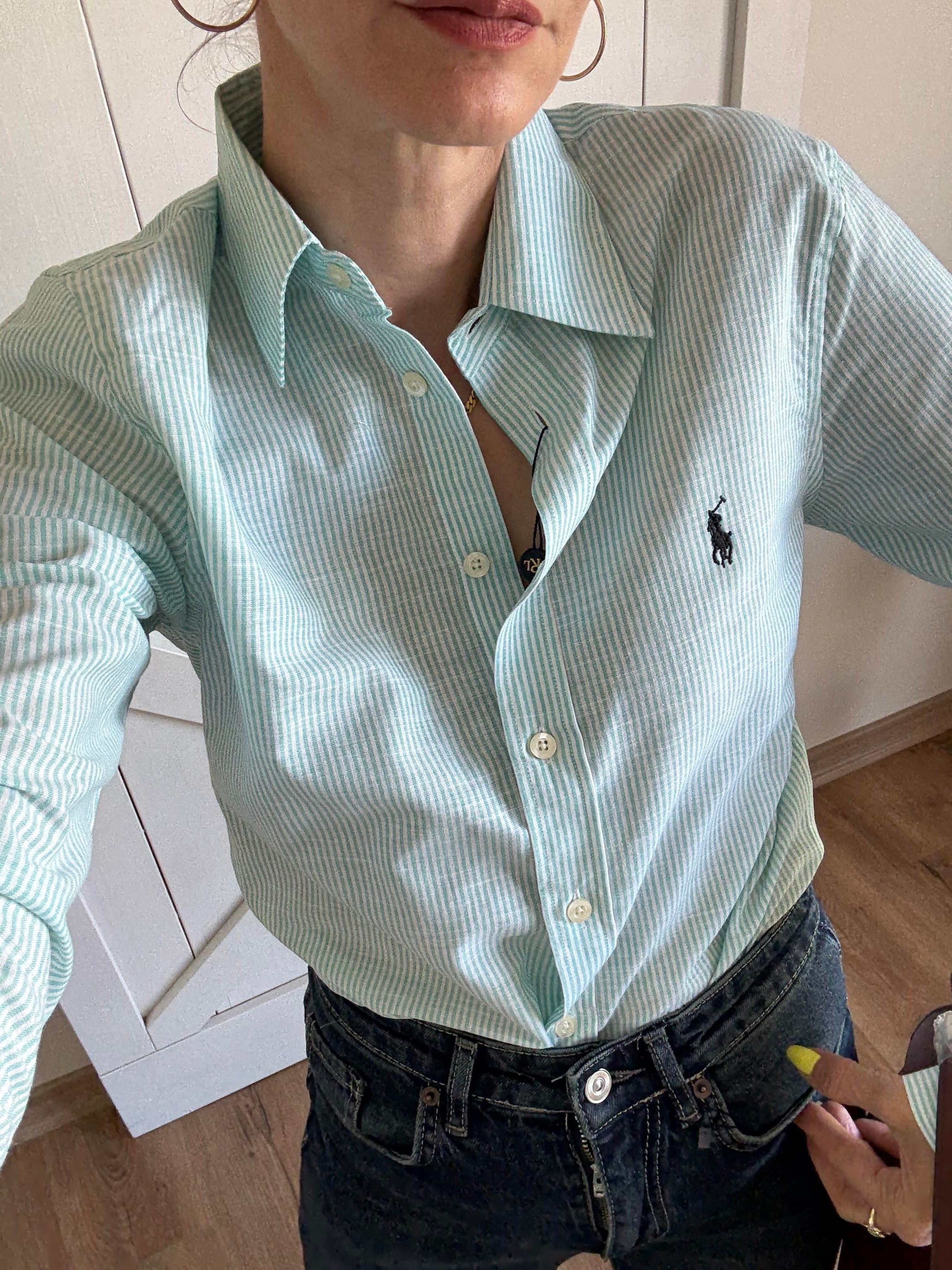 Premium Yeşil Çizgili