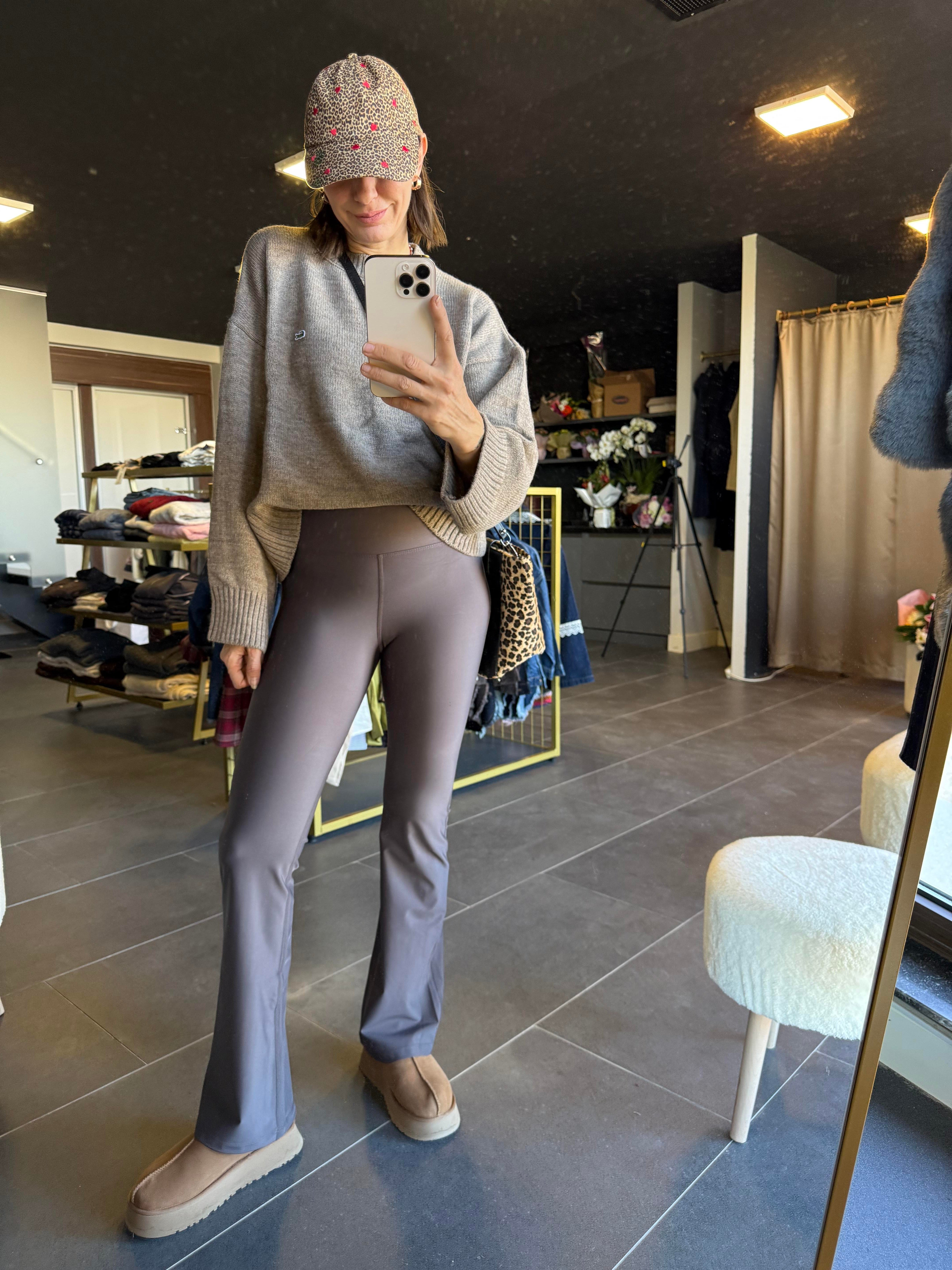 Purple Flare Aloha Çelik Tayt