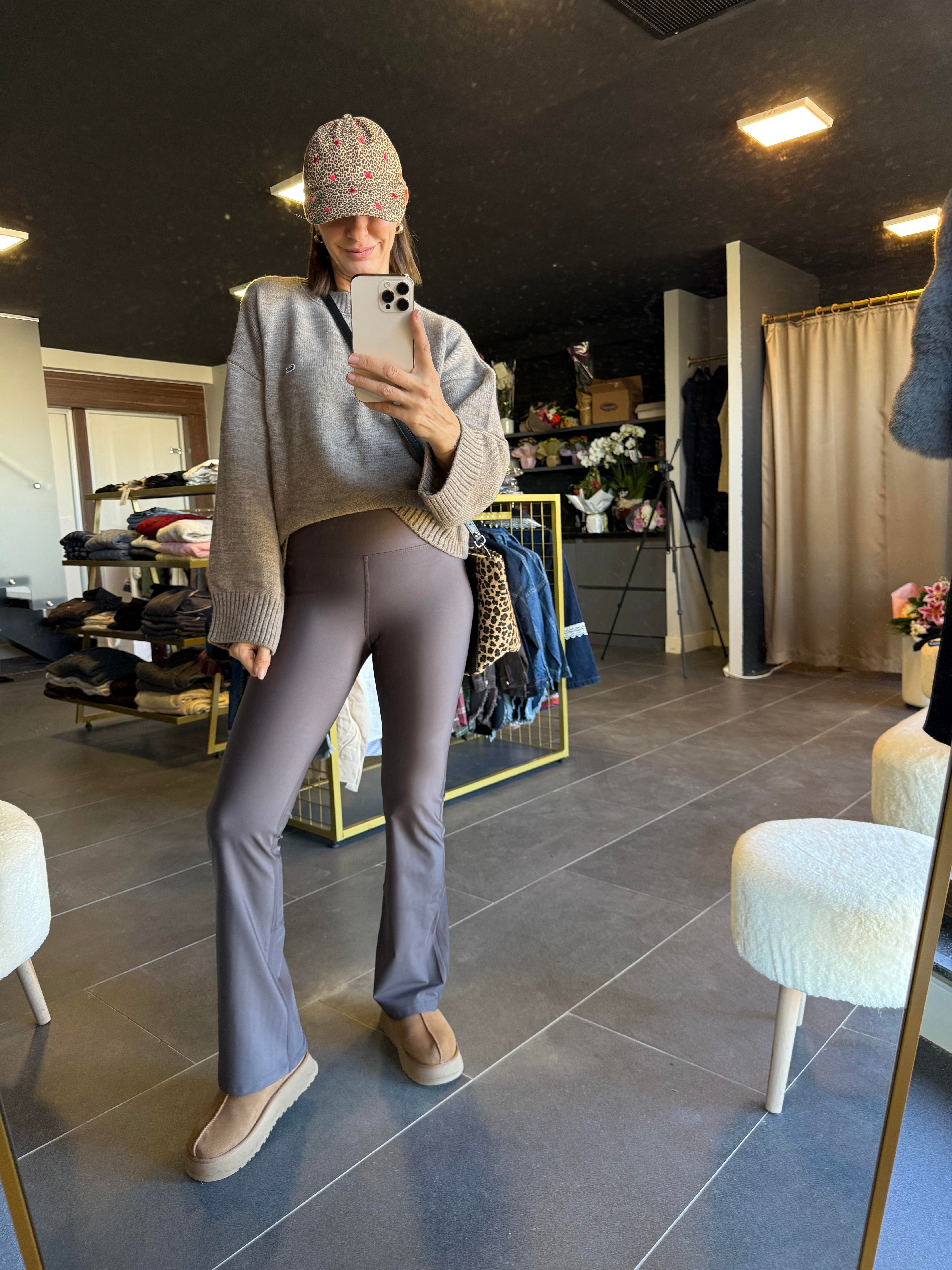 Purple Flare Aloha Çelik Tayt