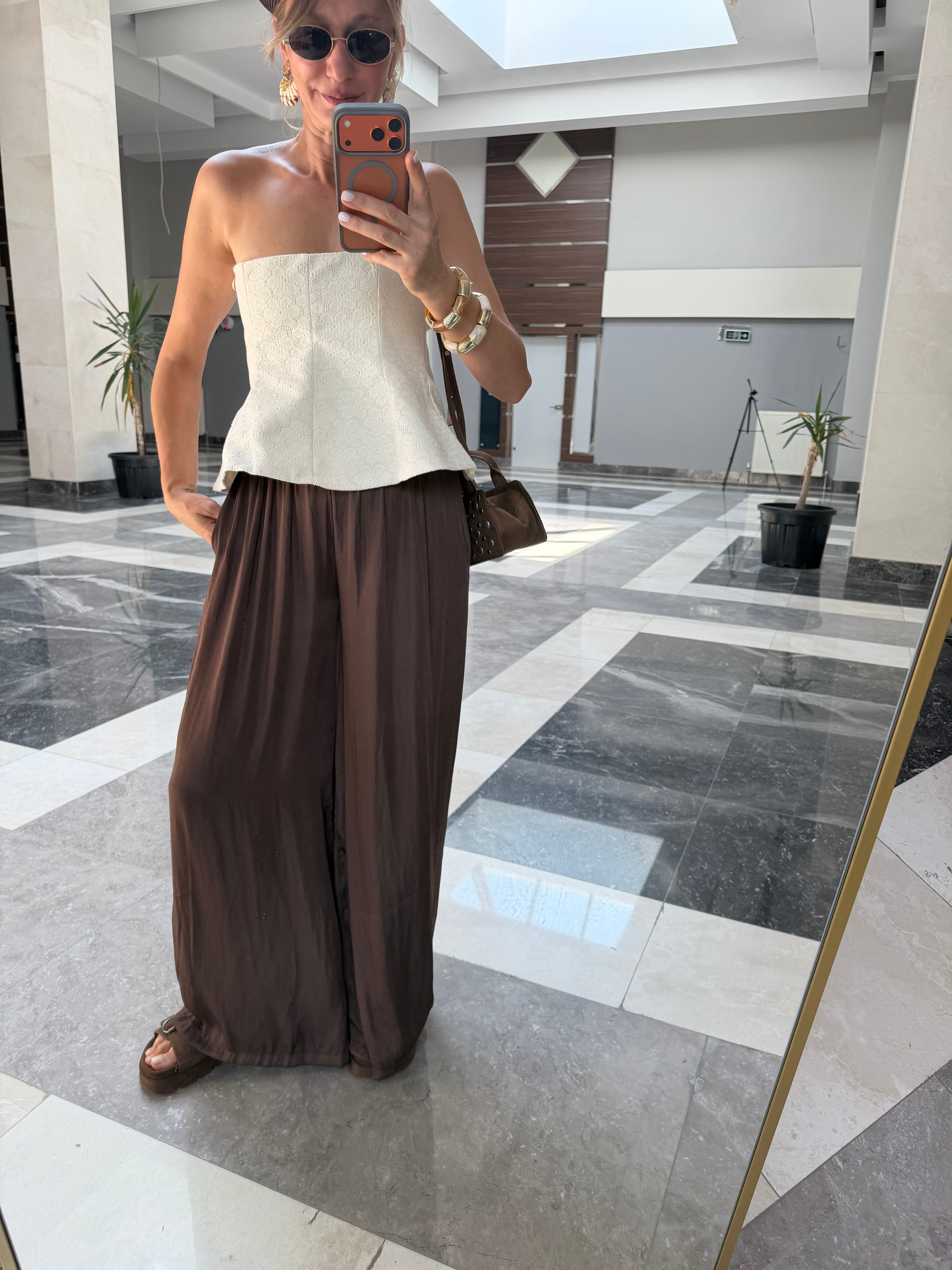 Rafeel Kalın Bel Lastikli Expresso Pantolon