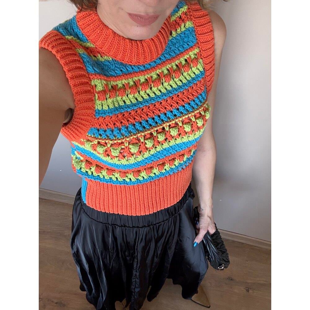 RENK BLOKLU SÜVETER