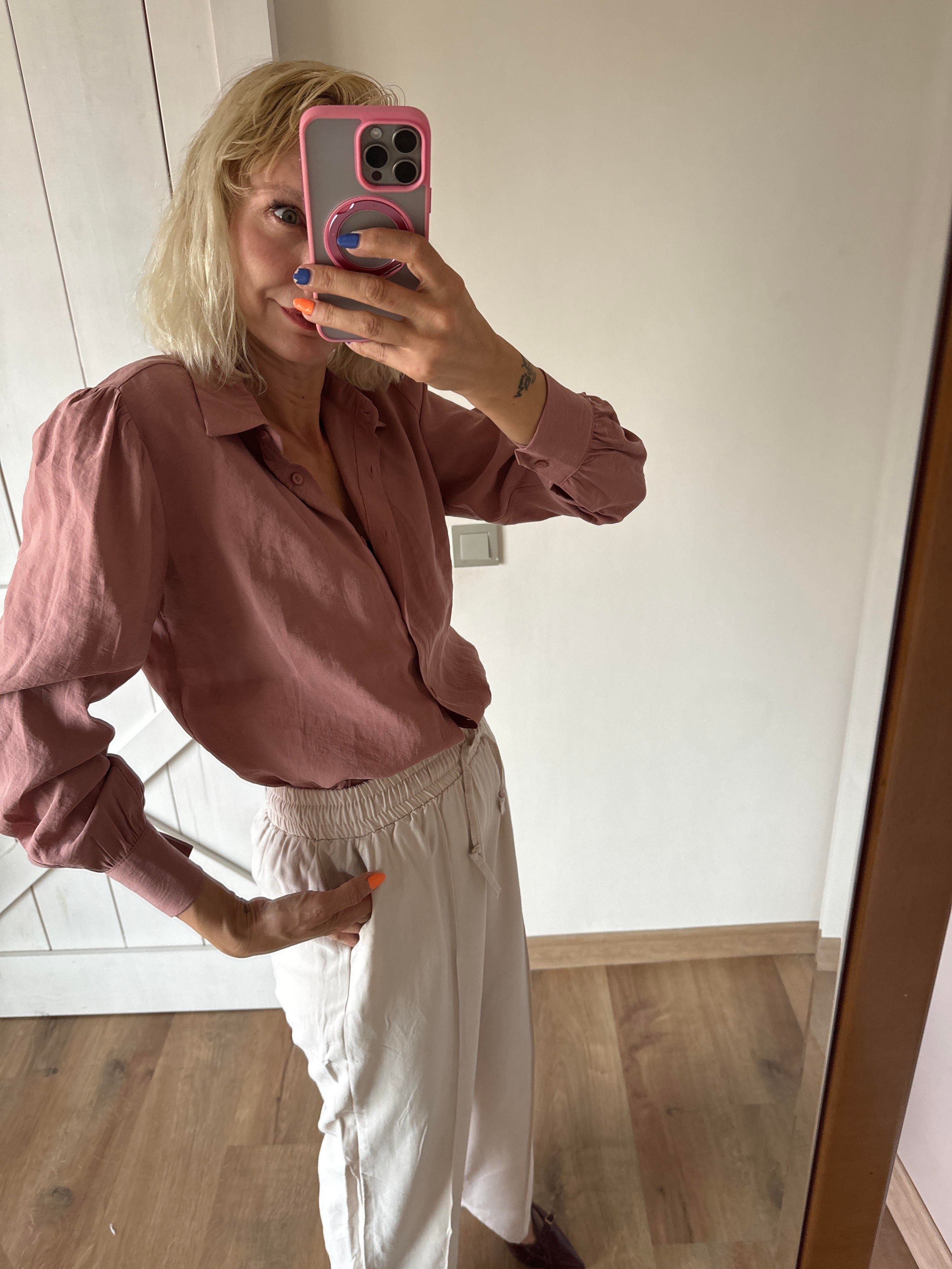 Reserved Tensel Gömlek Pudra