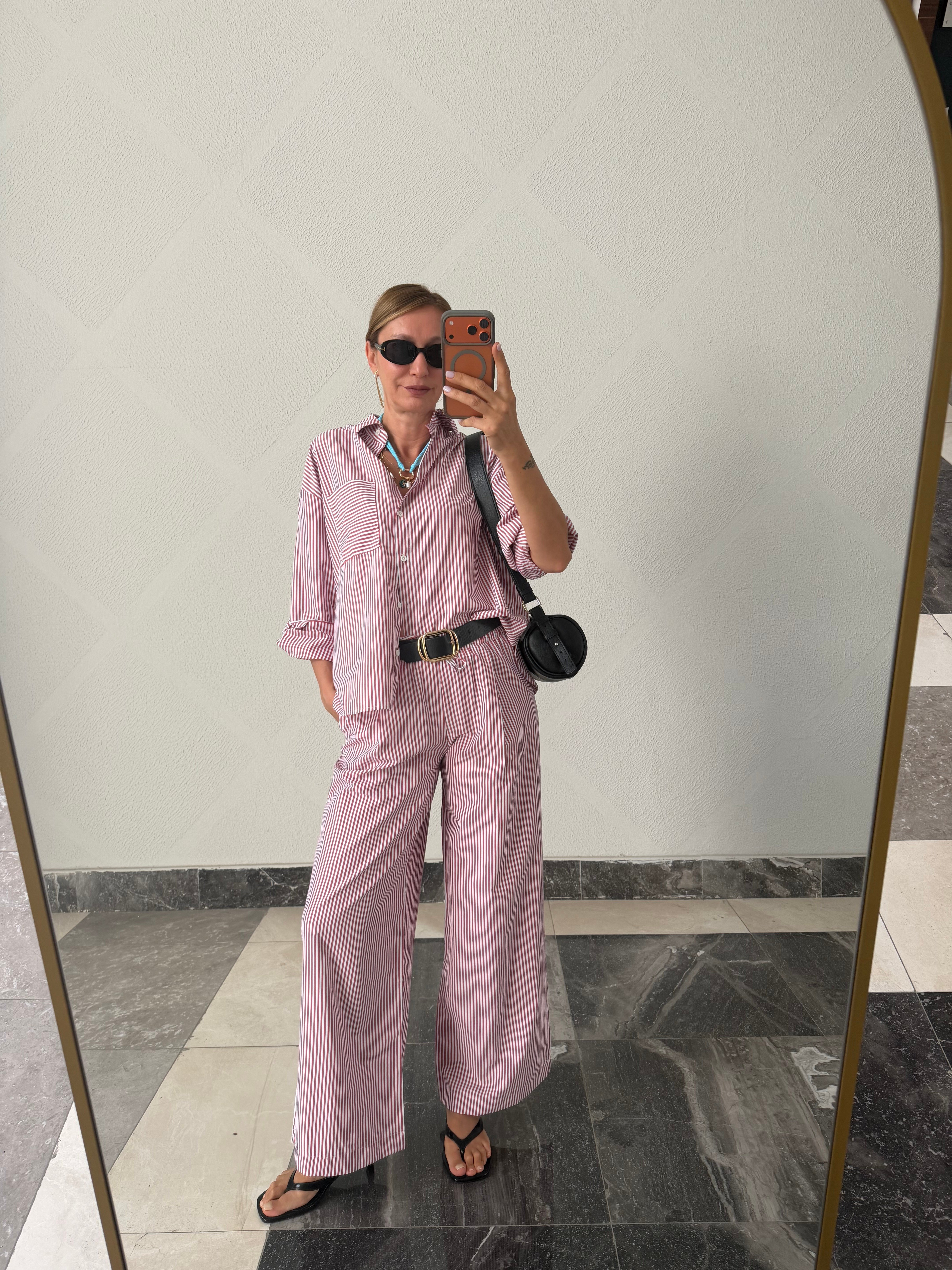 Rosalie Çizgili Takım