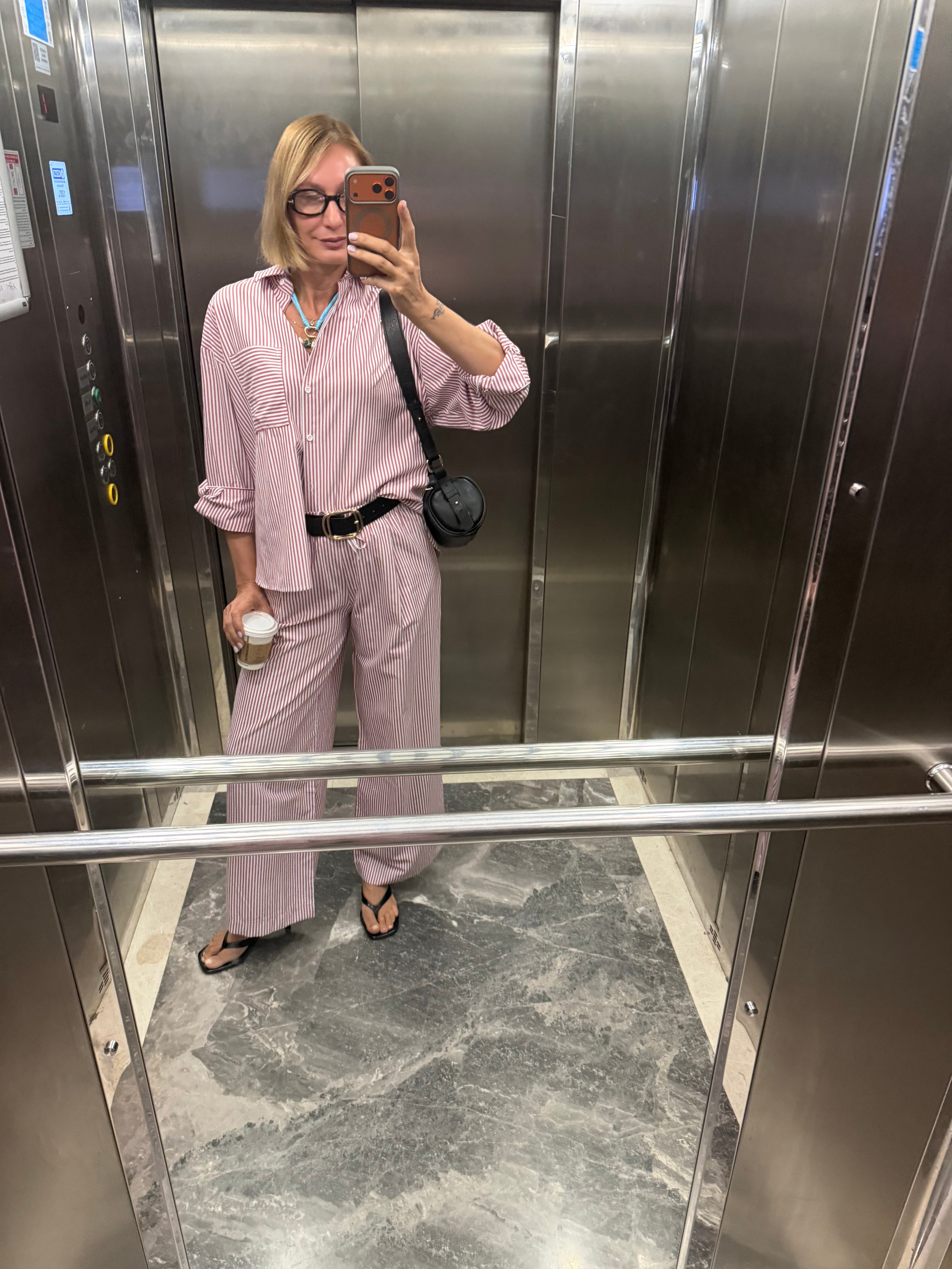 Rosalie Çizgili Takım