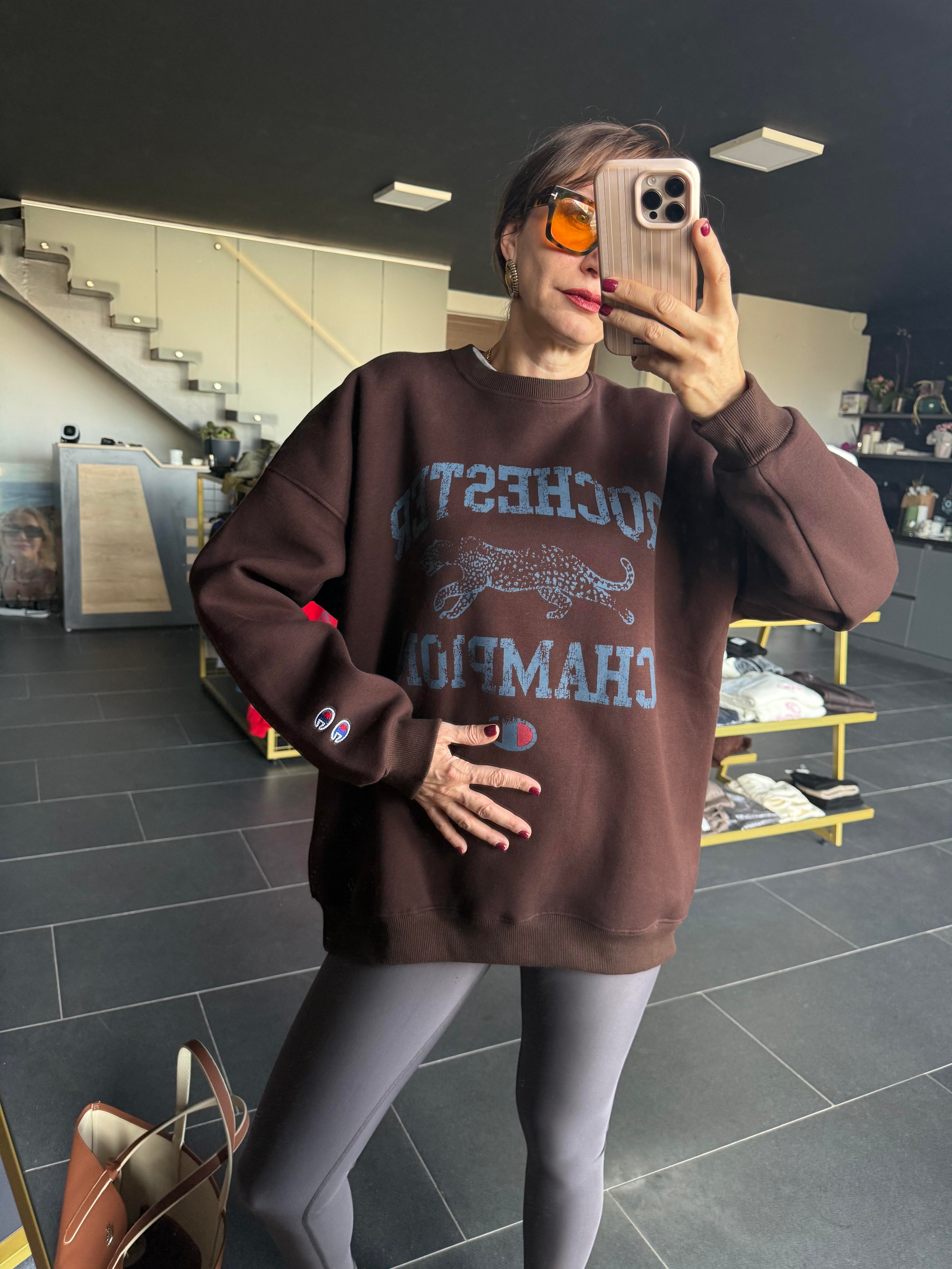 Şampiyon Bordo Sweatshirt