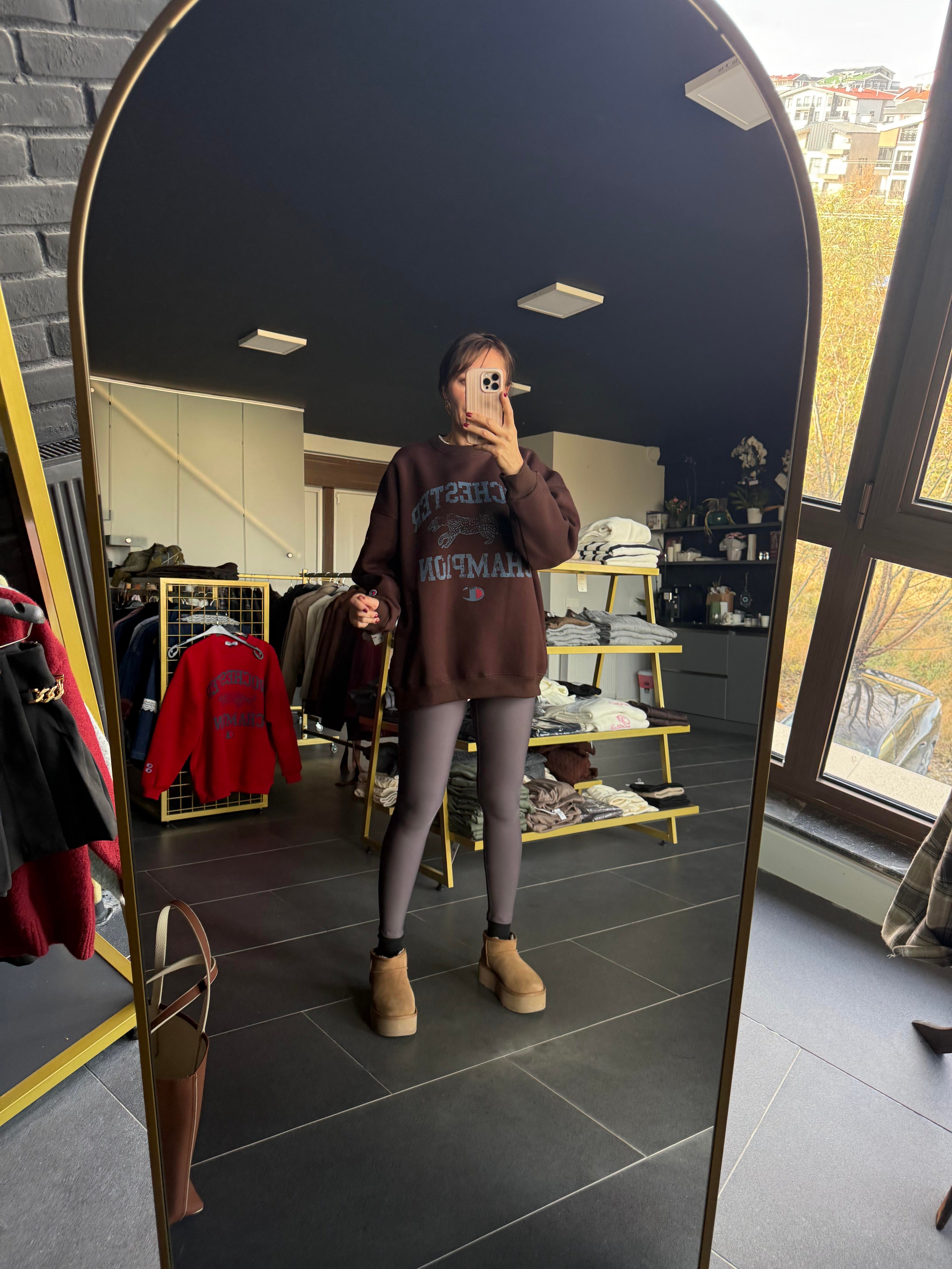 Şampiyon Bordo Sweatshirt